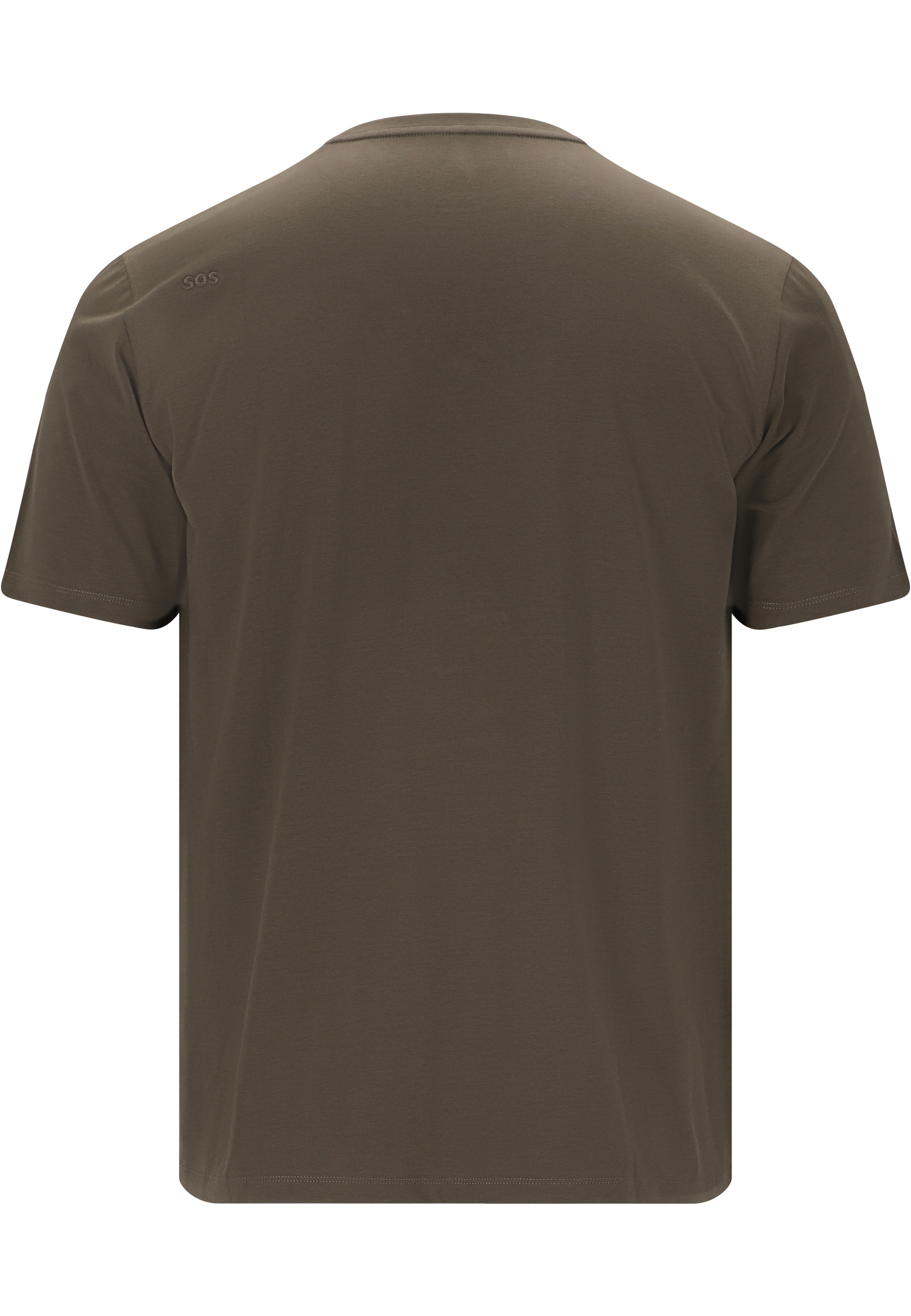 SOS Funktionsshirt »Kvitfjell«, mit biologischer Baumwolle und subtilem SOS-Print