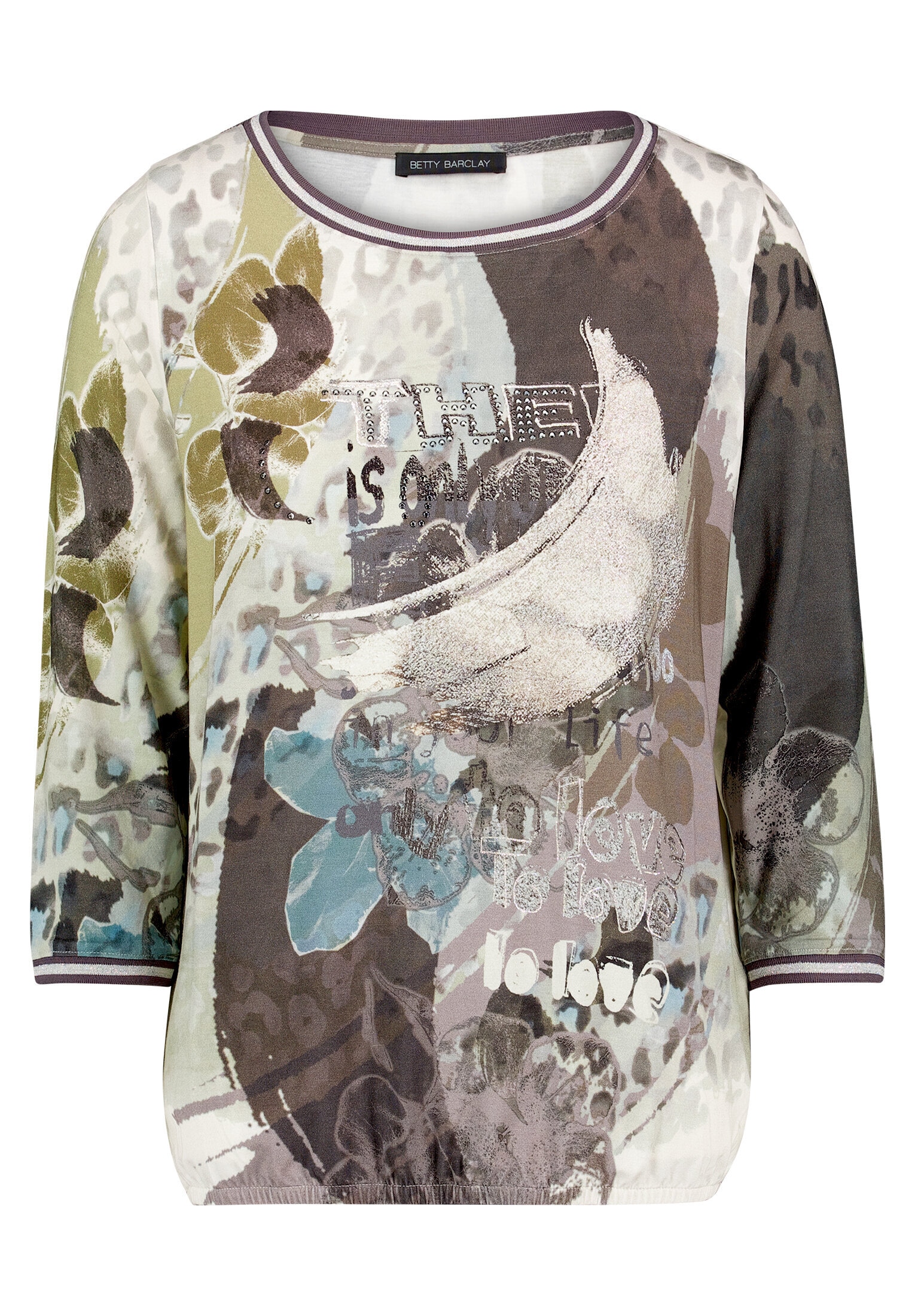 Betty Barclay 3/4-Arm-Shirt »Damen mit Tunnelzug« 1