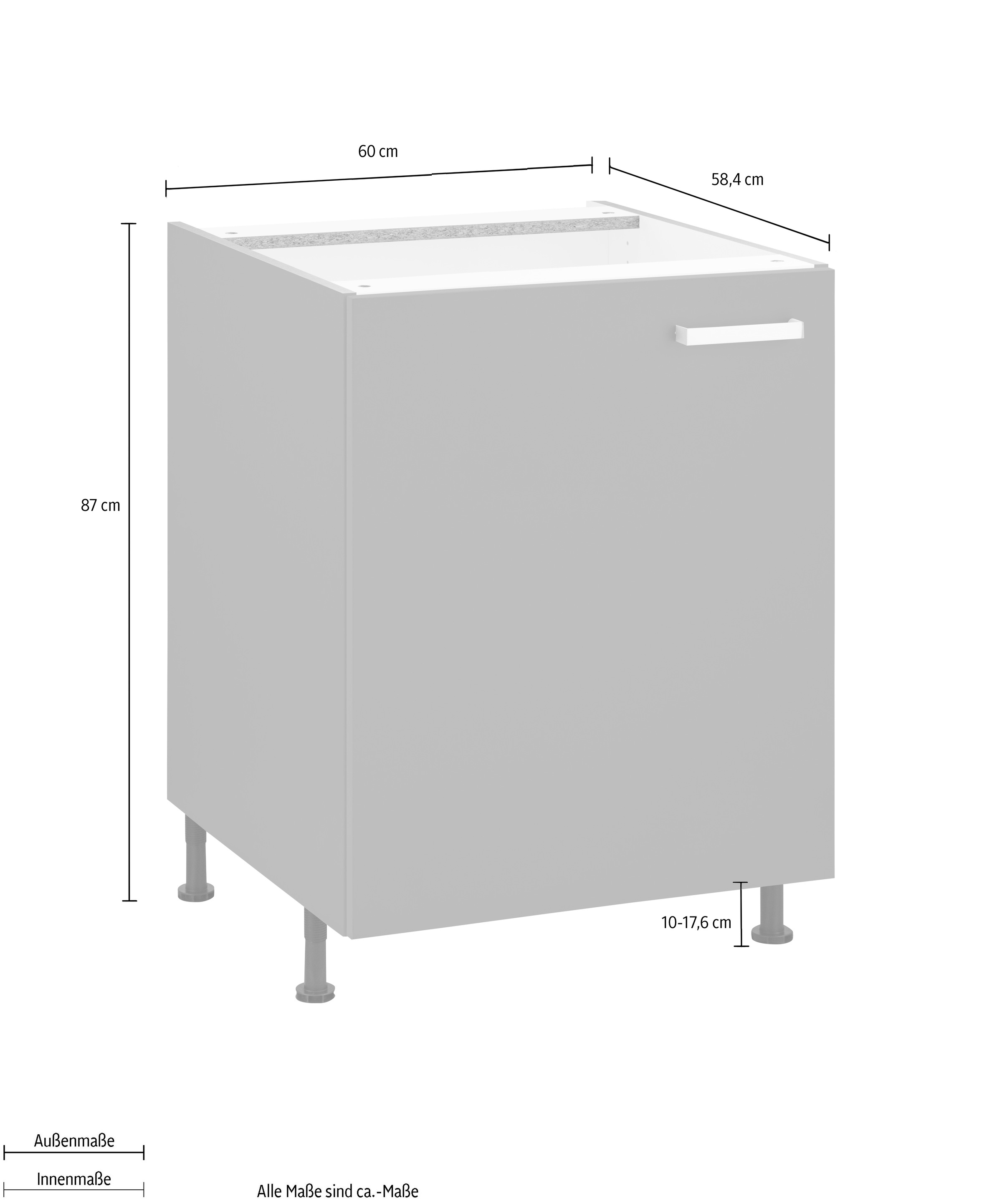 OPTIFIT Unterschrank »Parma«, Breite 60 cm