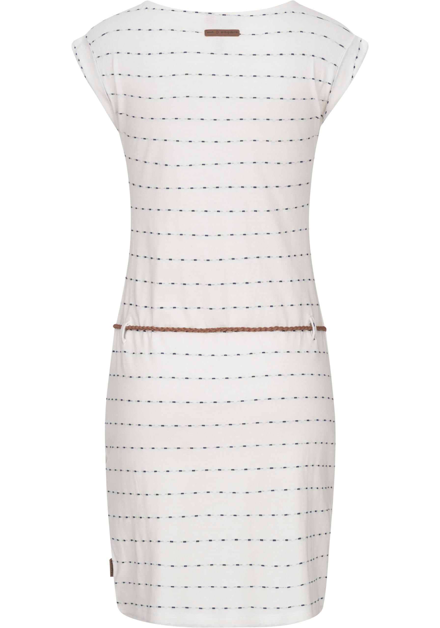 Ragwear Sommerkleid »Tag Stripes Intl.«, leichtes Jersey Kleid mit Streifen-Muster