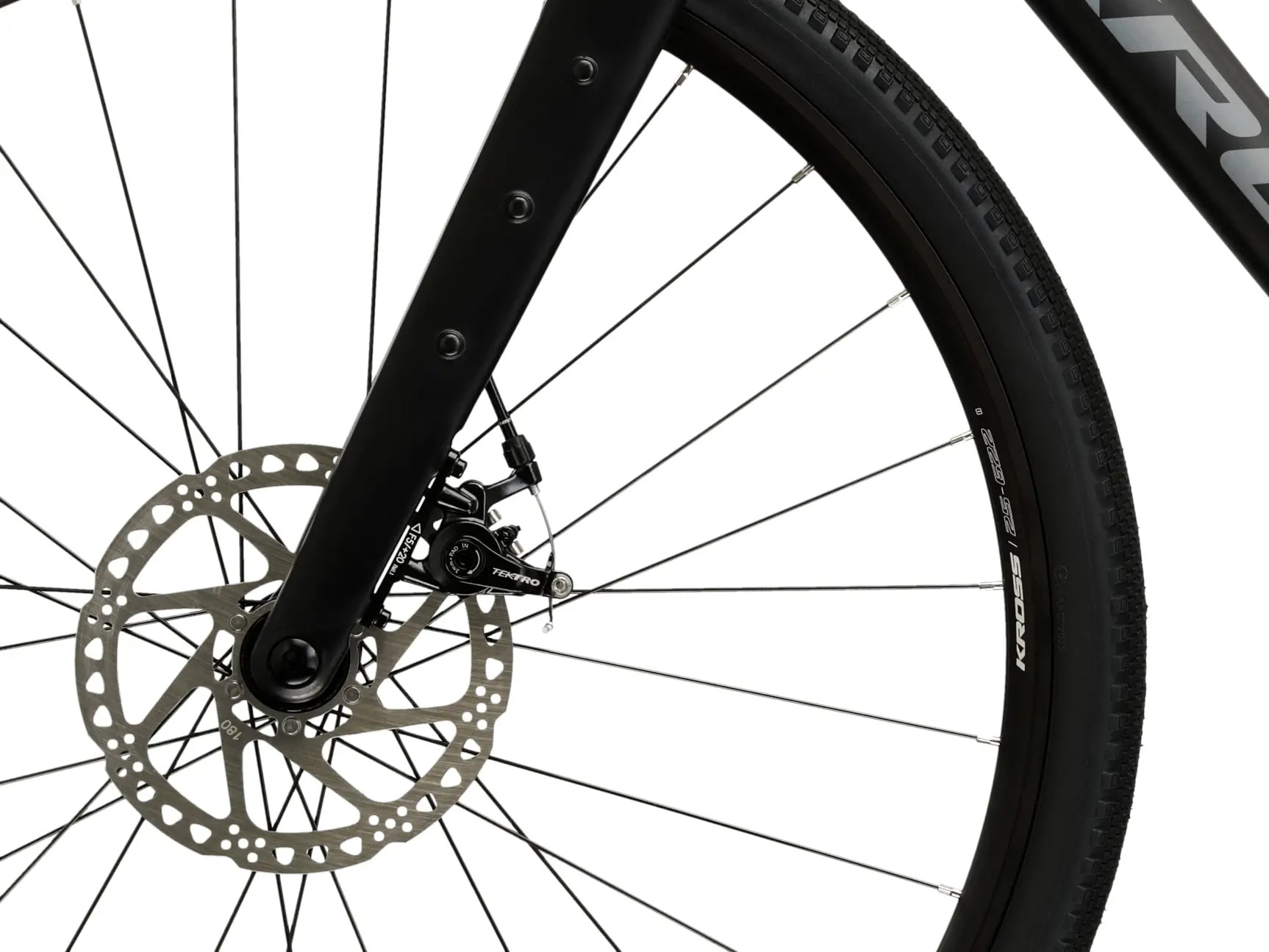 Kross Gravelbike »KROSS Gravelbike Esker 1.0 28" schwarz 18 Gänge Gabel aus Carbon 2026« 18 Gang Kettenschaltung Carbon aus Gabel