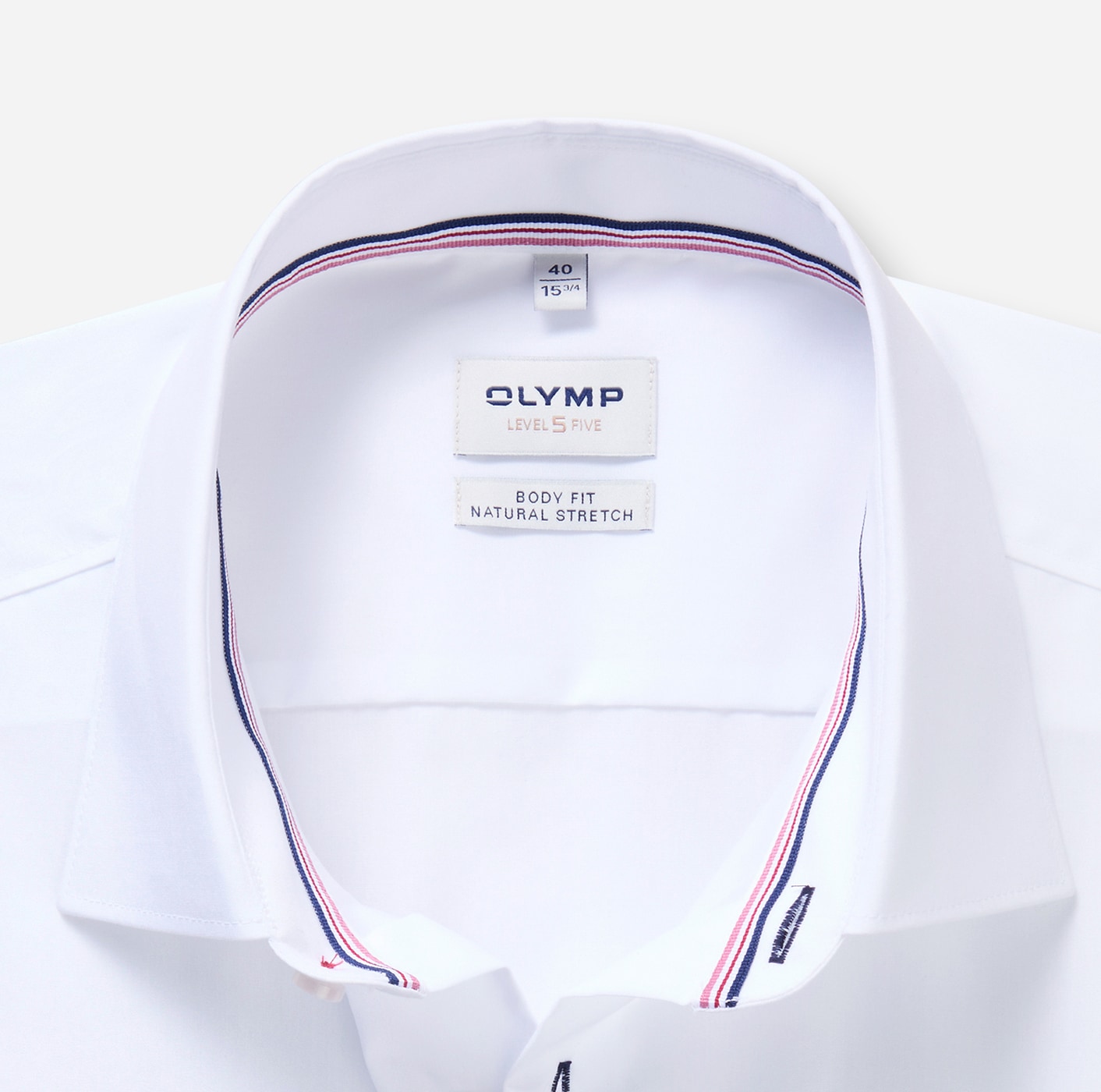 OLYMP Langarmhemd »Level Five« Businesshemd, body fit, Kentkragen