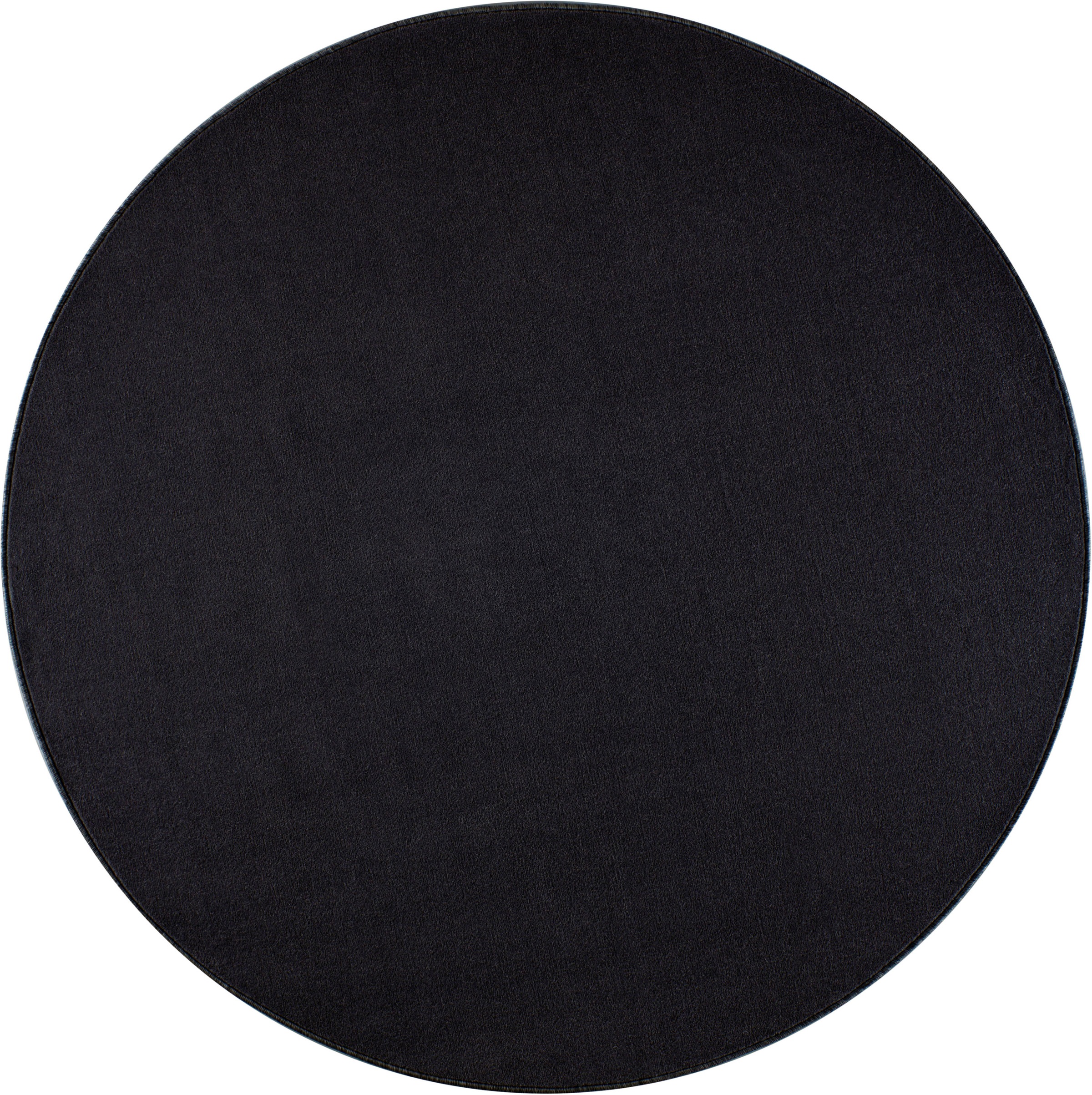HANSE Home Teppich »Shashi«, rund, 8,5 mm Höhe, Kurzflor, Unifarben, Teppich, Weich, Esszimmer, Kinderzimmer, Flur