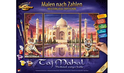 Schipper Malen nach Zahlen »Meisterklasse Triptychon - Taj Mahal«, Made in Germany kaufen