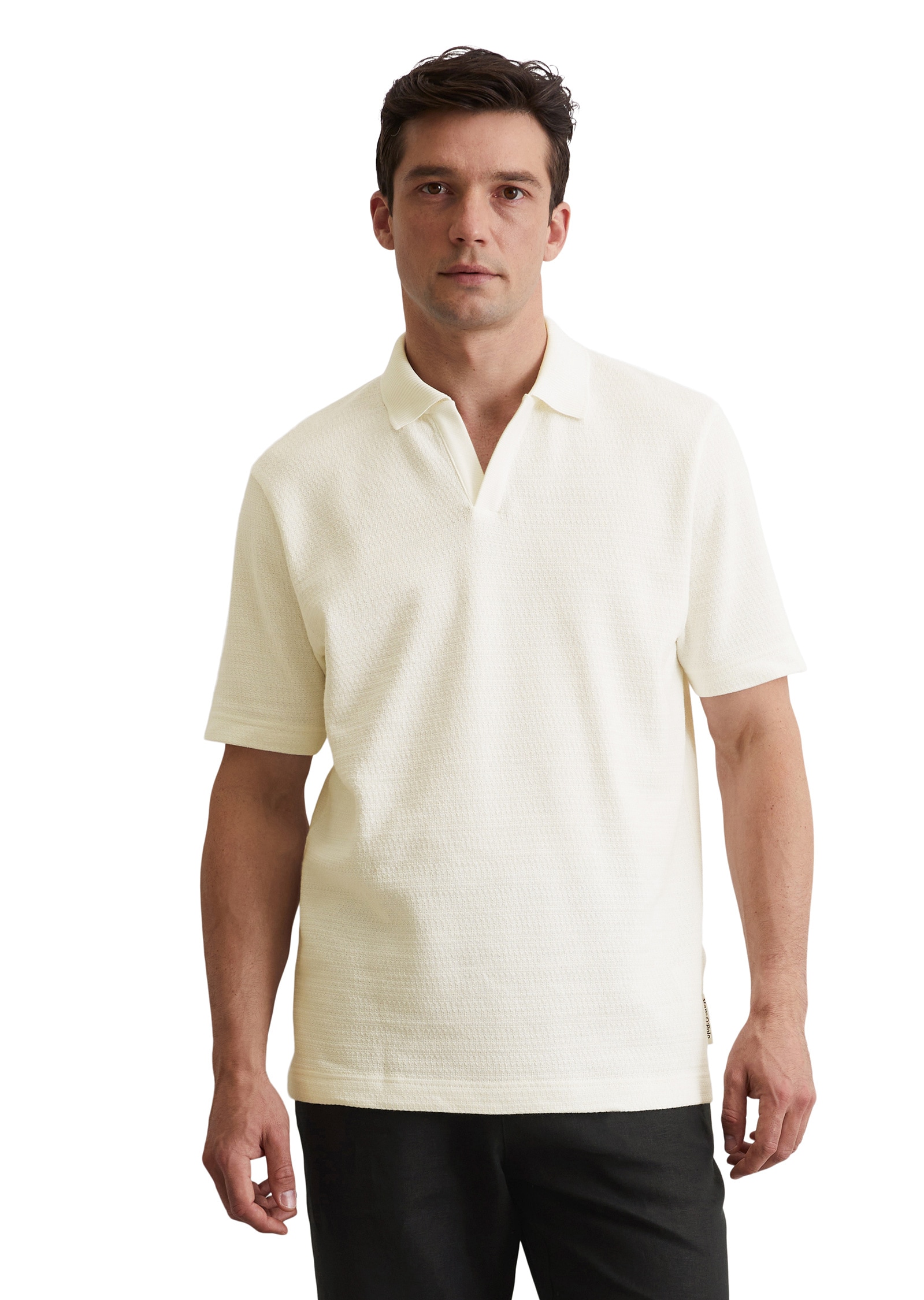 Marc OPolo Poloshirt "mit feiner Struktur" günstig online kaufen