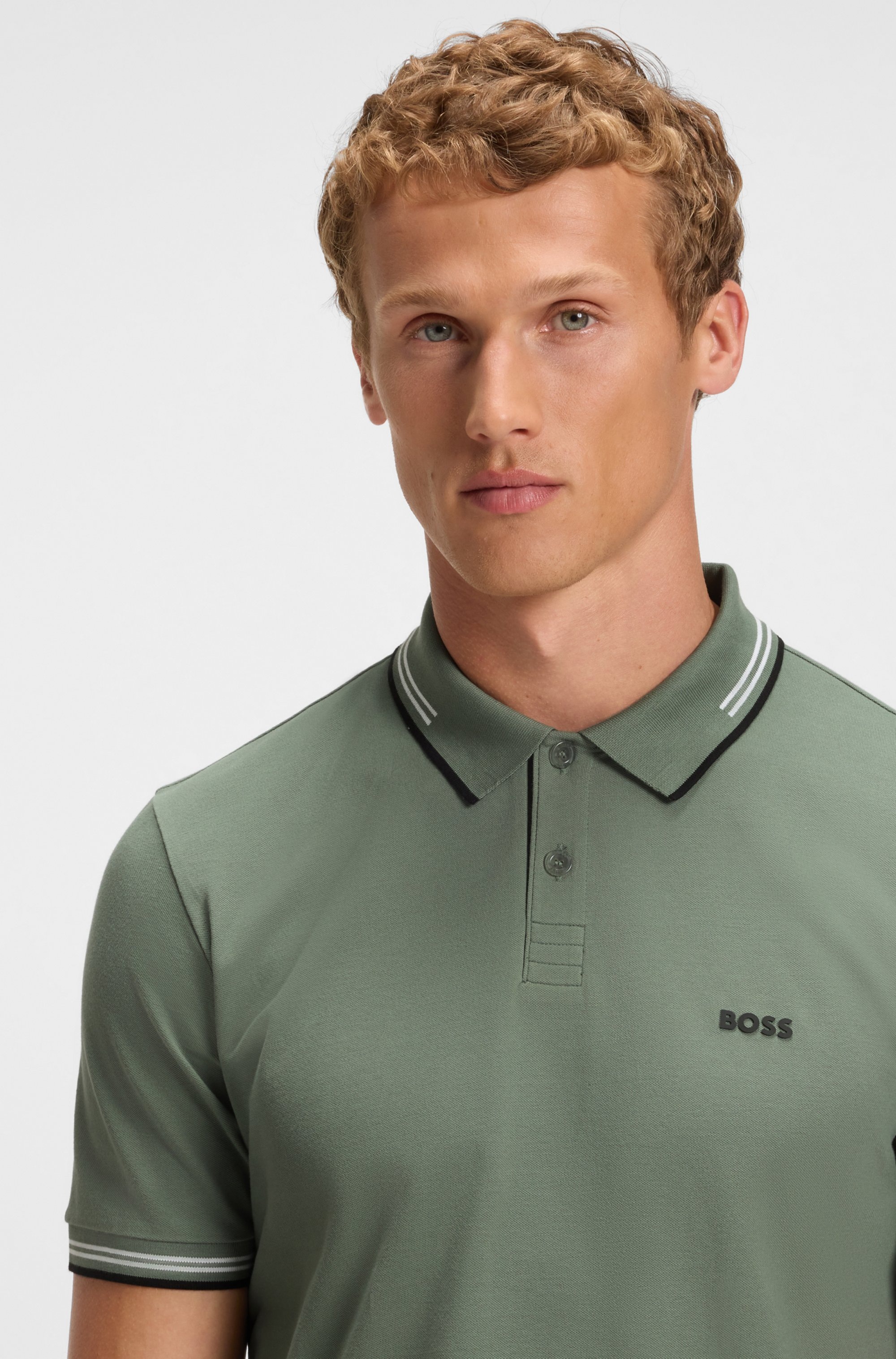 BOSS GREEN "Paul" mit Polokragen günstig online kaufen