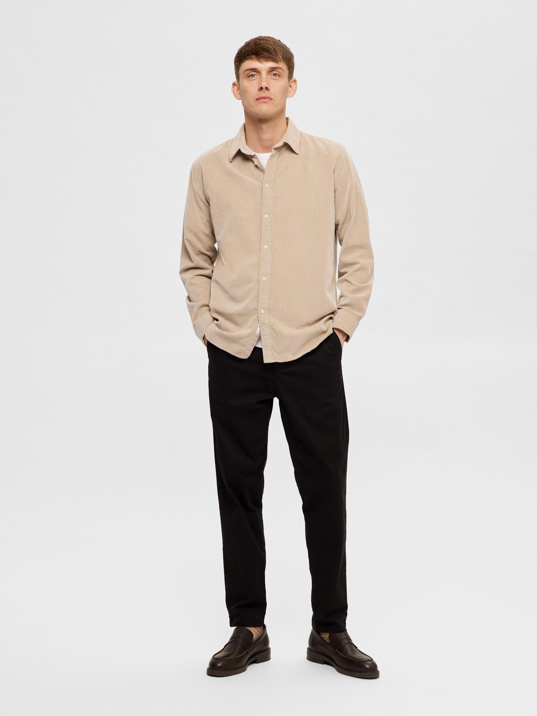 Thumbnail - SELECTED HOMME Langarmhemd "SLHREGOWEN-CORD SHIRT LS NOOS"