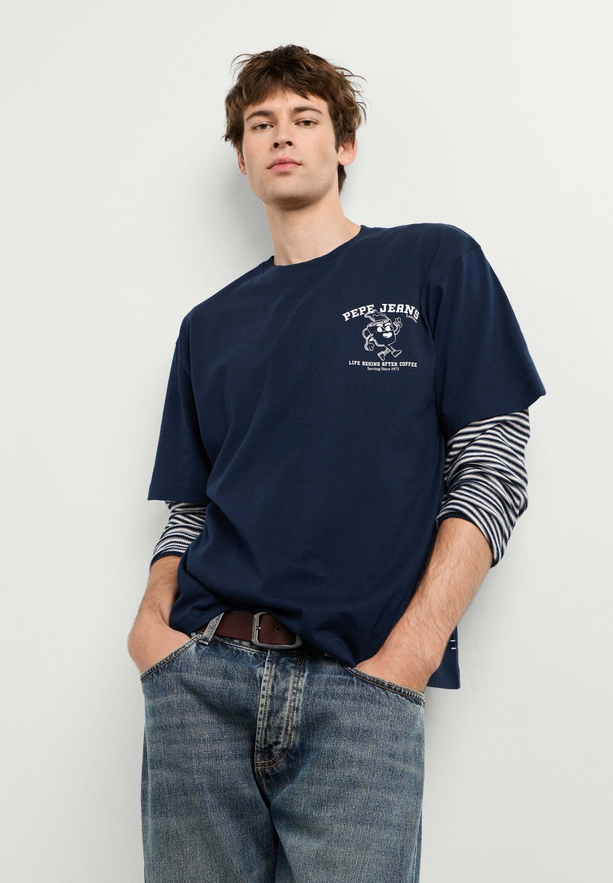 Pepe Jeans "print t-shirt COFFEET TEE"