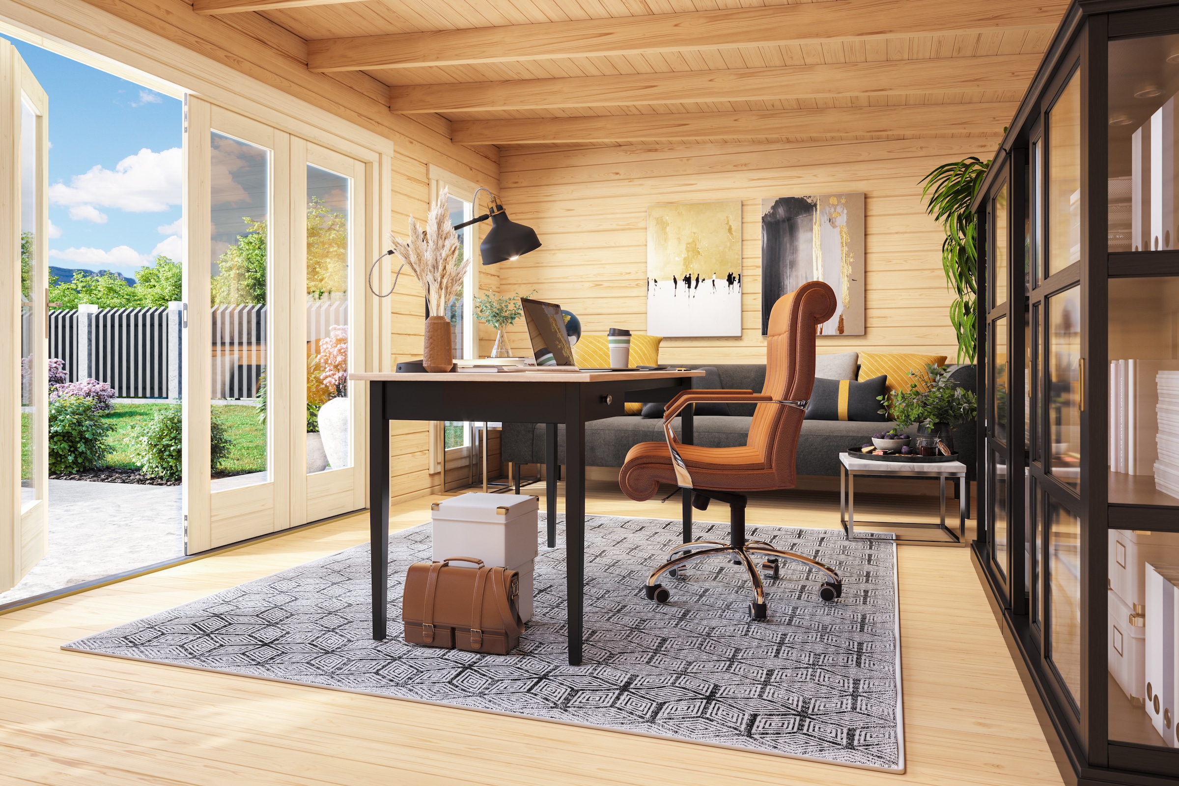 Nordic Holz Gartenhaus »SUSSEX 2«