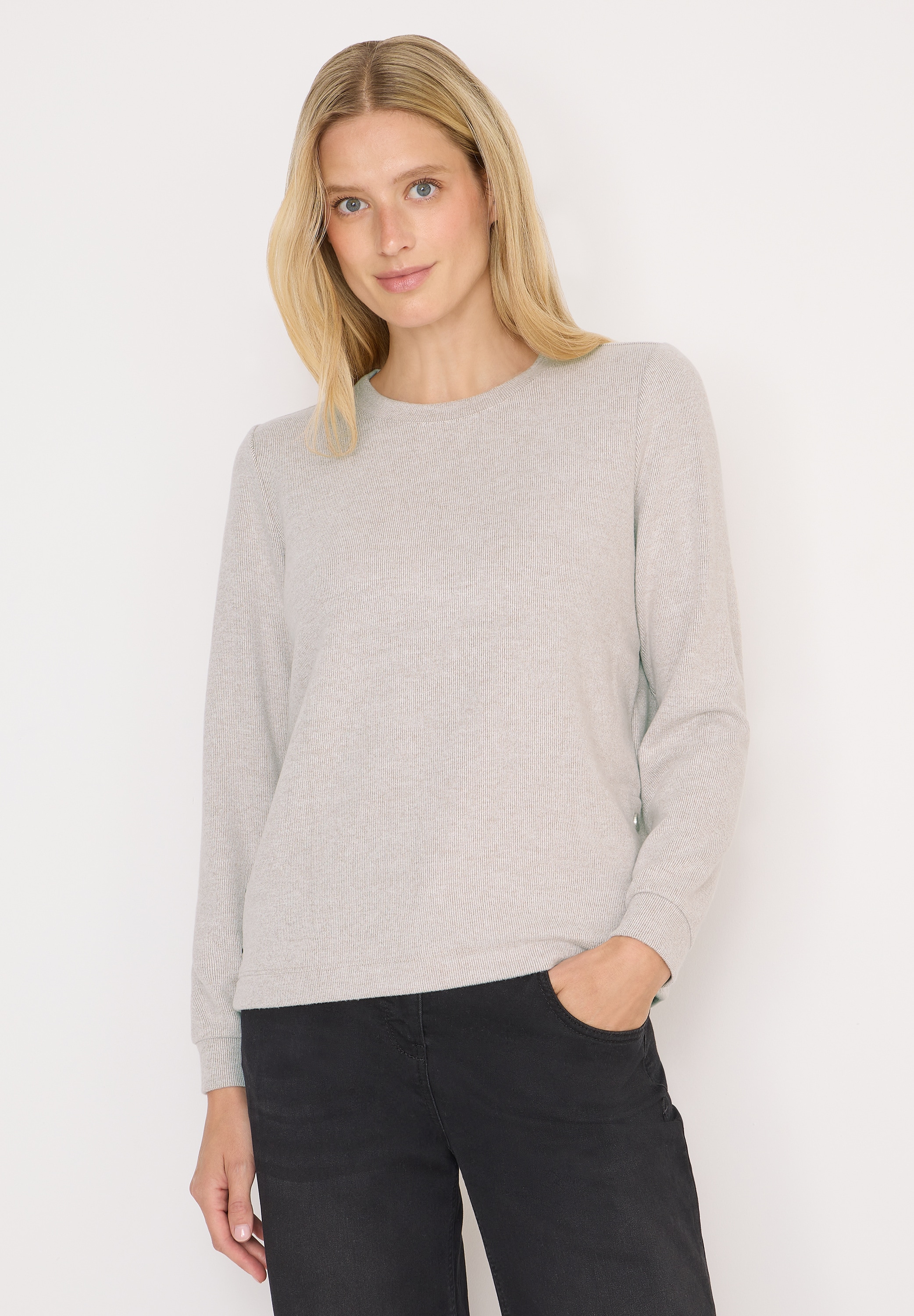 Cecil Langarmshirt, aus strecthigem Viskosematerial günstig online kaufen