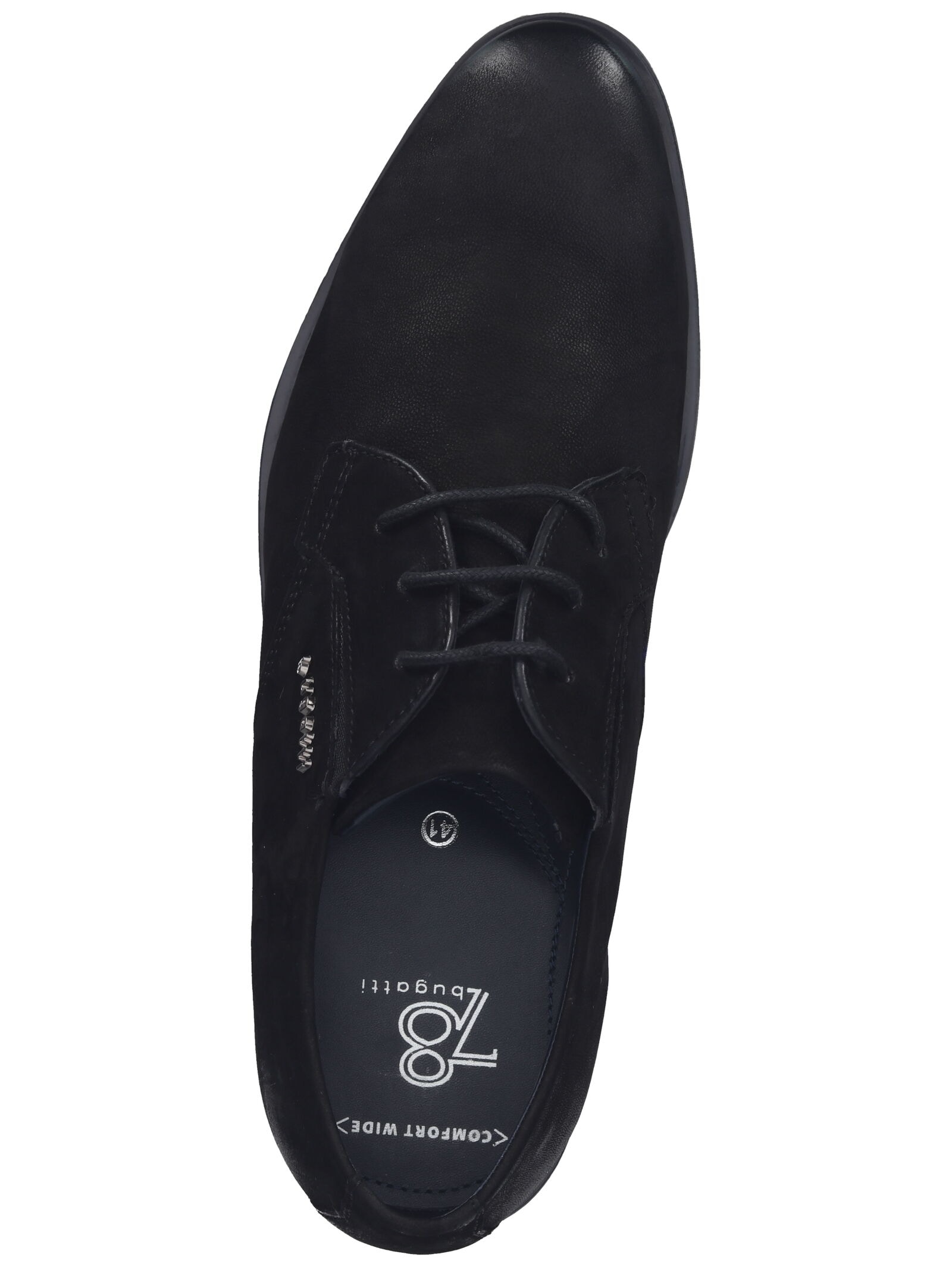 bugatti Schnürschuh »bugatti Businessschuhe Nubukleder«