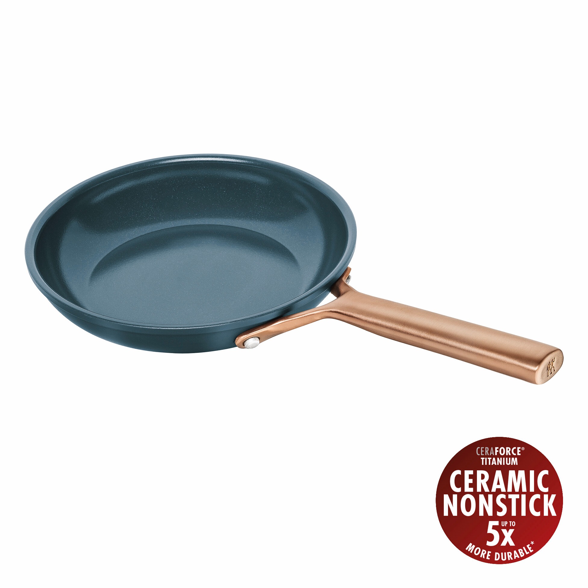 Zwilling Bratpfanne »Milano« Aluminium 1 tlg. Keramik-Antihaftbeschichtung, Induktion, Made in Italy