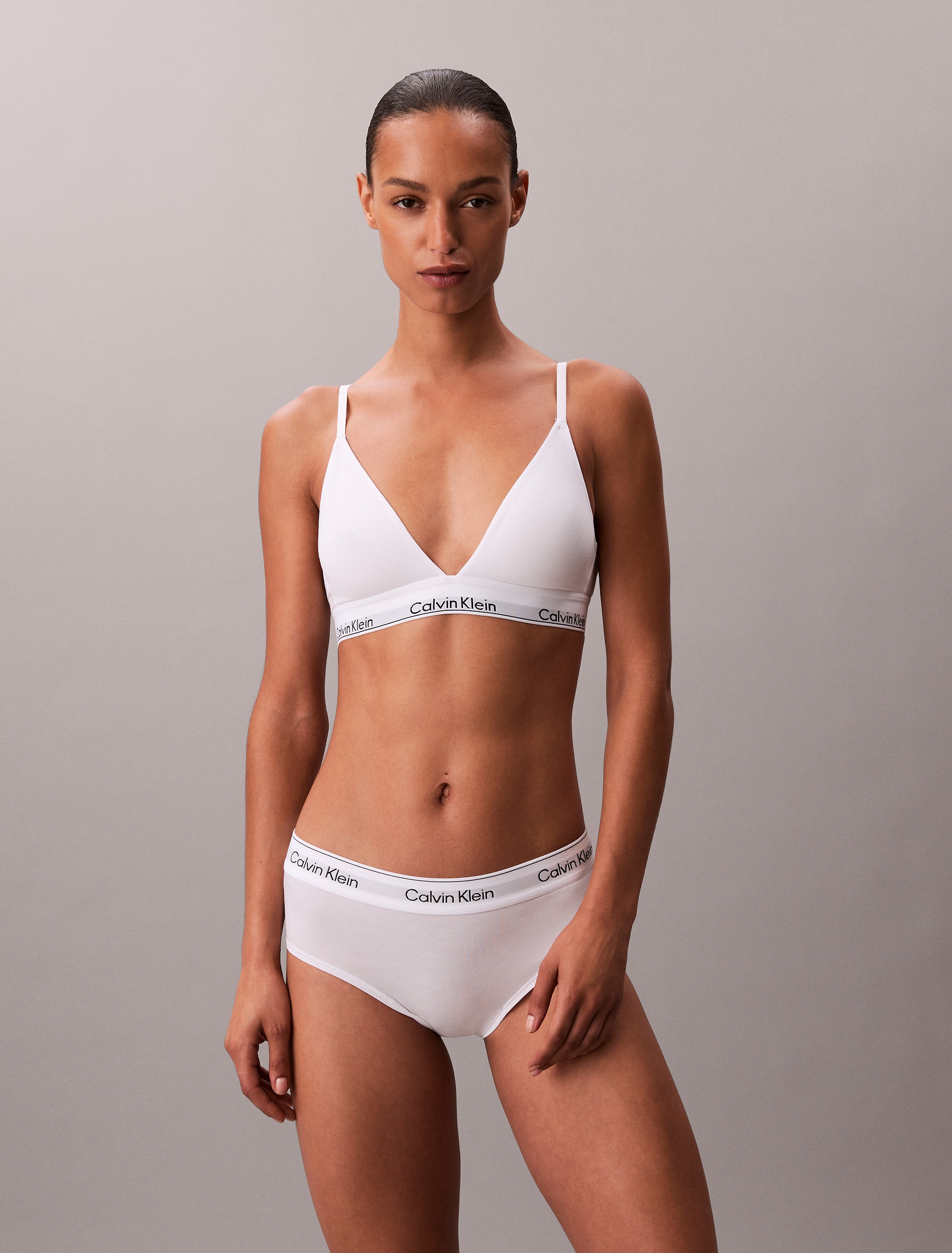 Calvin Klein Underwear Triangel-BH "LGHT LINED TRIANGLE" mit CK-Logo am Bun günstig online kaufen