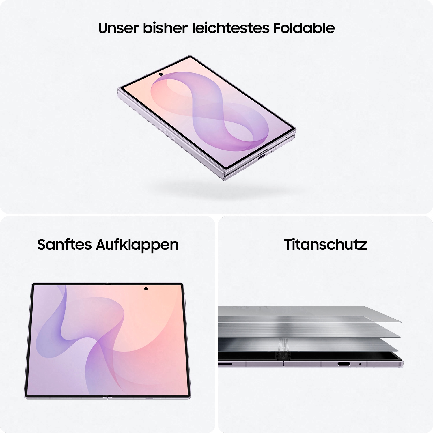 Samsung 1100000002199 »Galaxy Z Fold8« Lavender