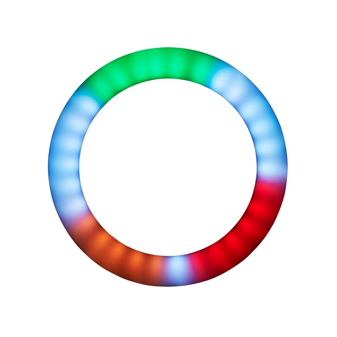 Hama Ringlicht »LED-RGB-Ringleuchte, Ringlicht, Smartphone-Set, faltbar«