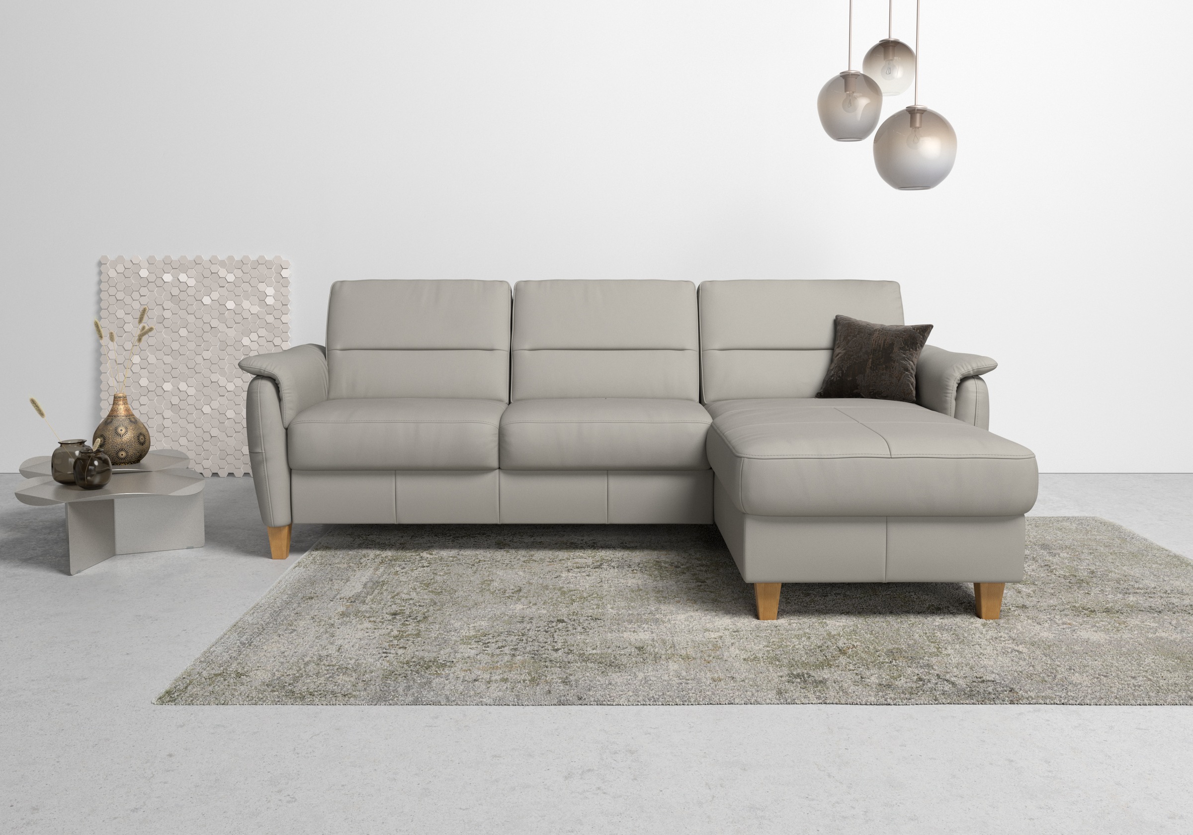 Home affaire Ecksofa "Palmera L-Form, B: 244 cm - OTTO. Verlässliche Qualit günstig online kaufen