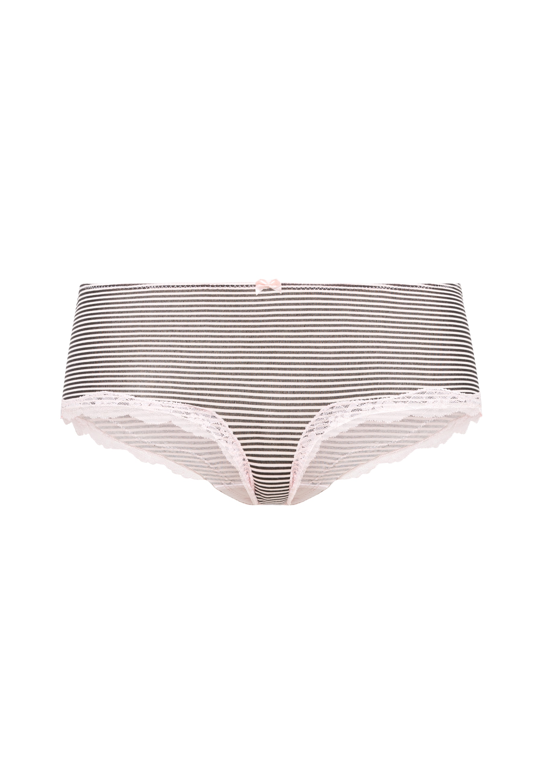 LASCANA Panty, (3er-Pack), aus elastischer Baumwolle mit zarter Spitze