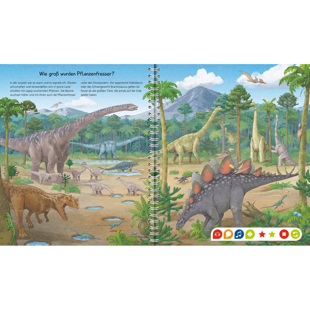 Ravensburger Buch »tiptoi® Wir entdecken die Dinosaurier«, FSC® - schützt Wald - weltweit; Made in Europe