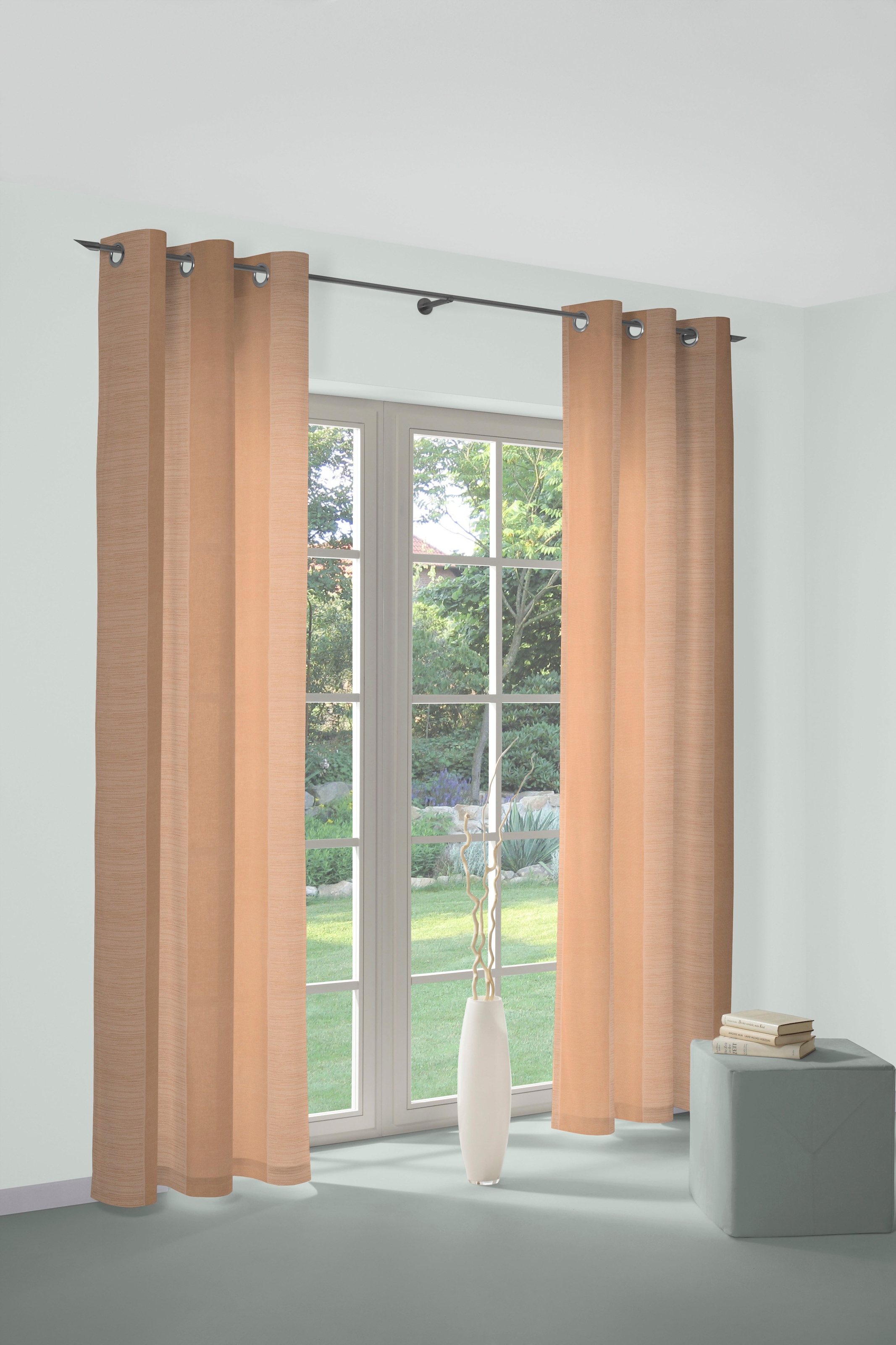 Wirth Vorhang "Niederau" Ösen 1 Stk. tlg. günstig online kaufen