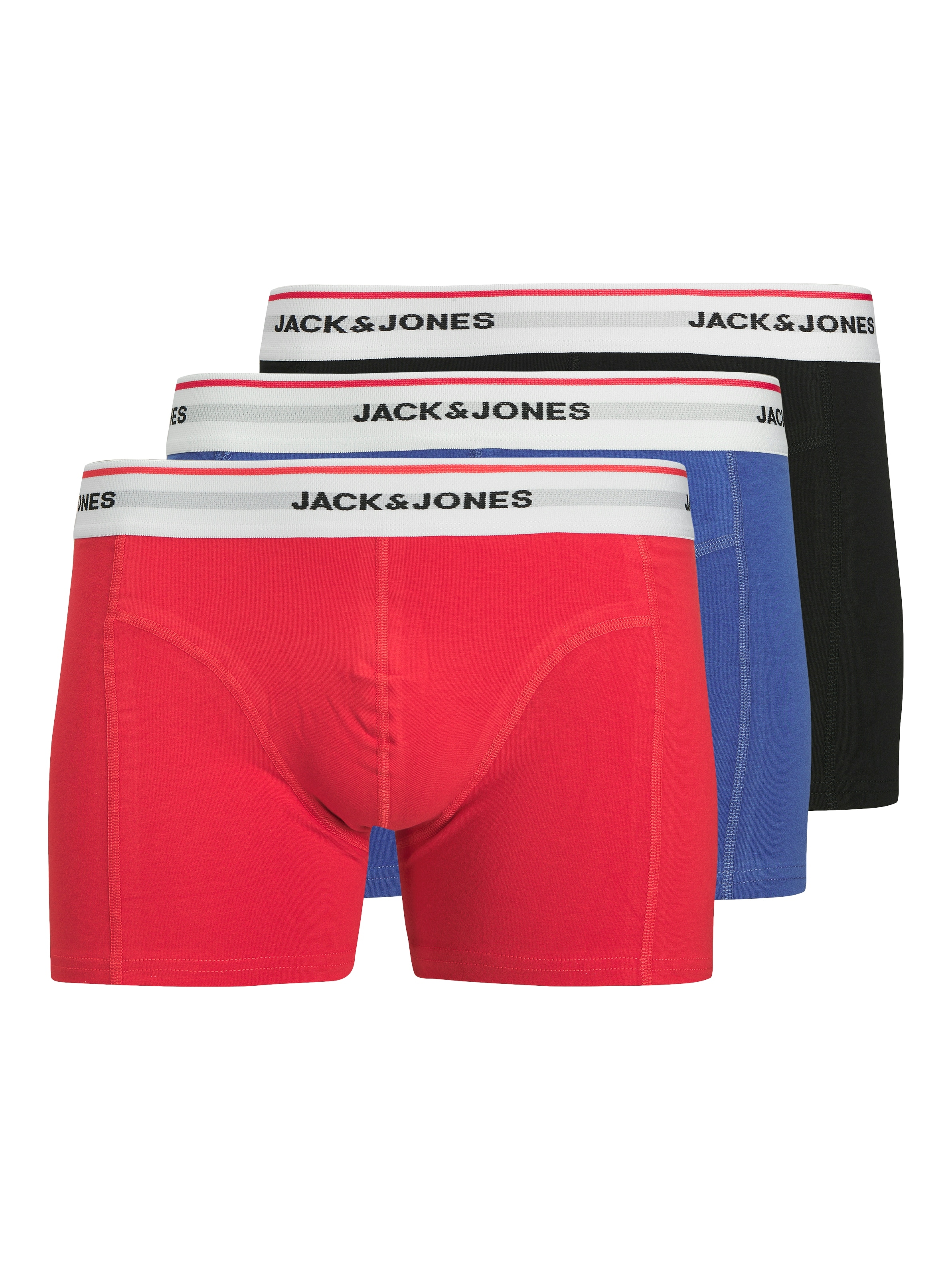 Jack & Jones Trunk "JACKAYDEN SOLID TRUNKS 3 PACK SN" Packung, 3 Stk.