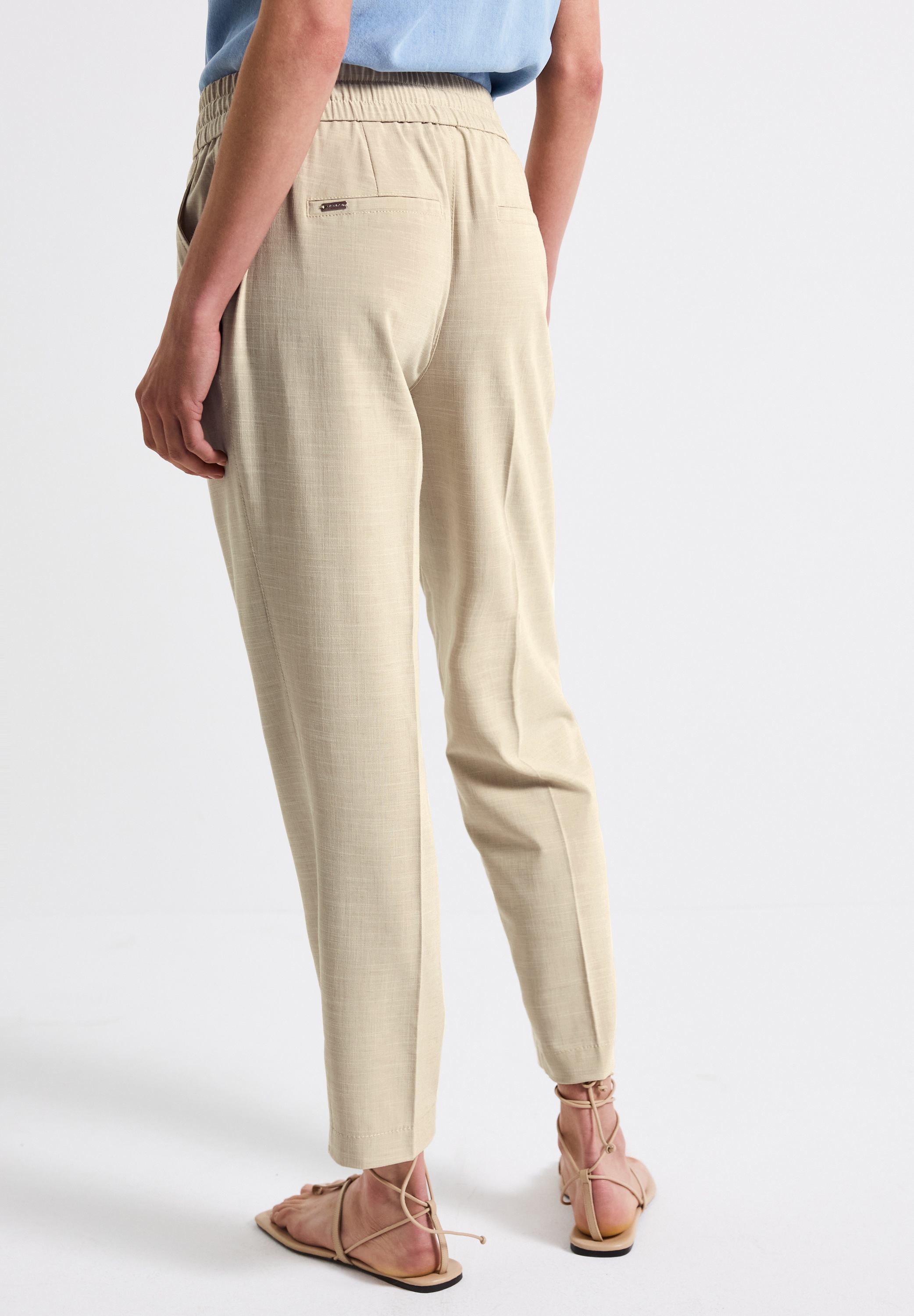 STREET ONE Bügelfaltenhose, Middle Waist günstig online kaufen