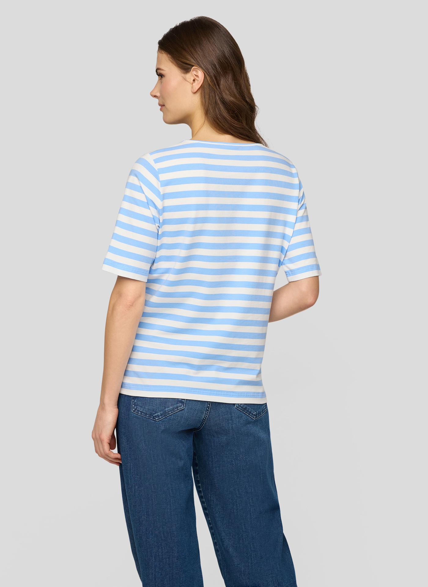 Rabe Print-Shirt im Streifen-Look