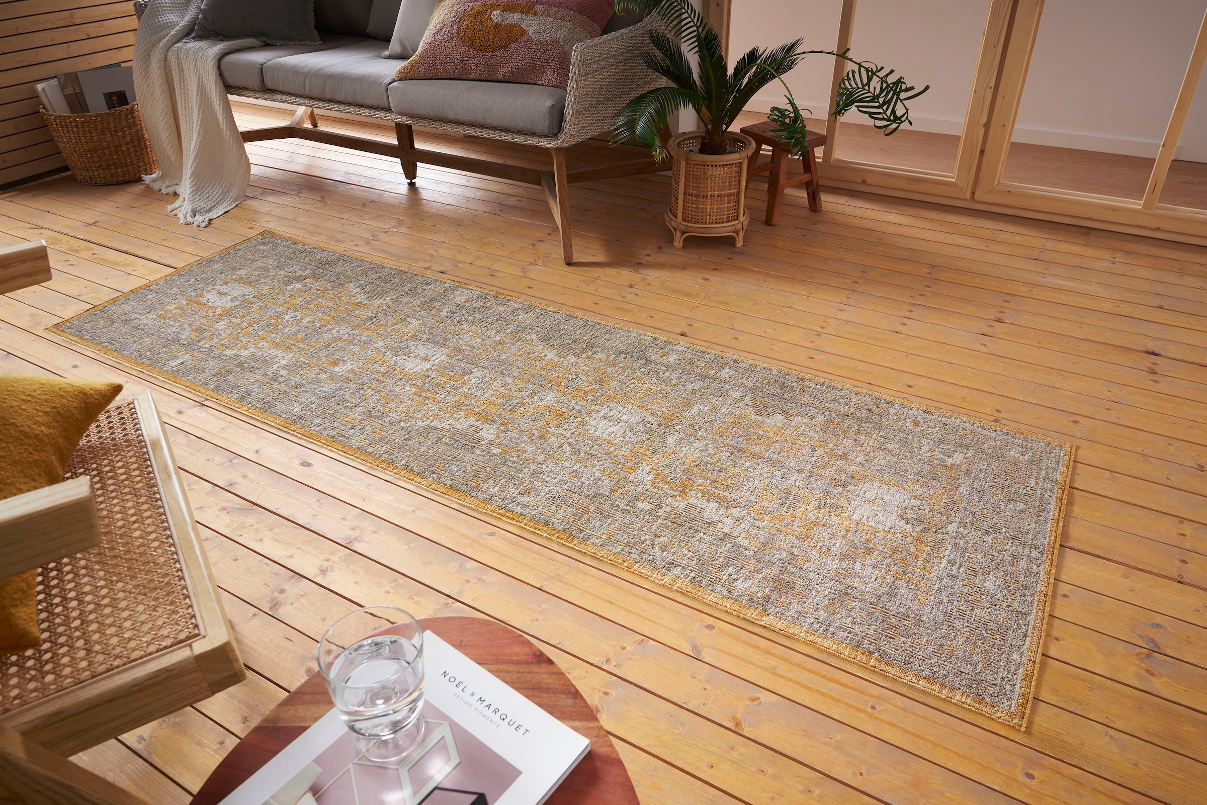 HANSE Home Teppich "Luxor" rechteckig 3 mm Höhe In-& Outdoor, Läufer, wette günstig online kaufen