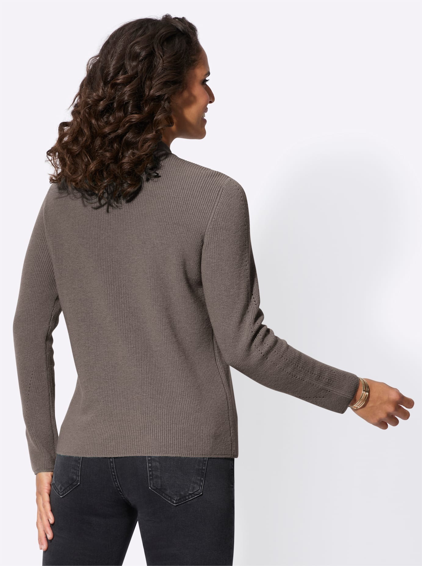 Casual Looks Stehkragenpullover "Stehkragen-Pullover" günstig online kaufen