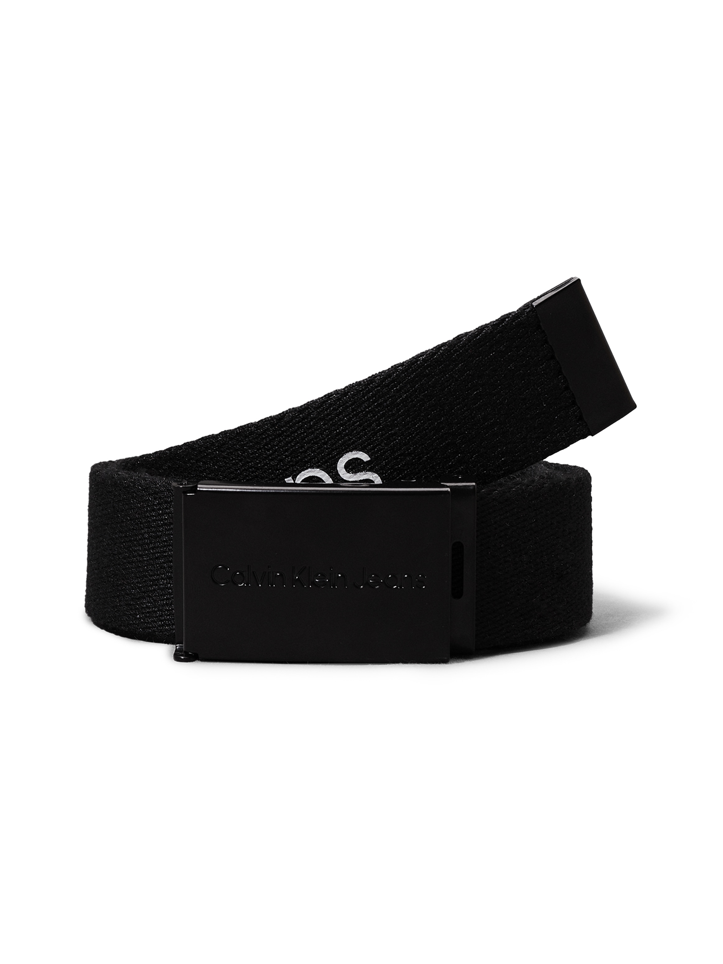 Calvin Klein Jeans Koppelgürtel »CANVAS LOGO METALLIC BUCKLE BELT«, für Kinder bis 16 Jahre