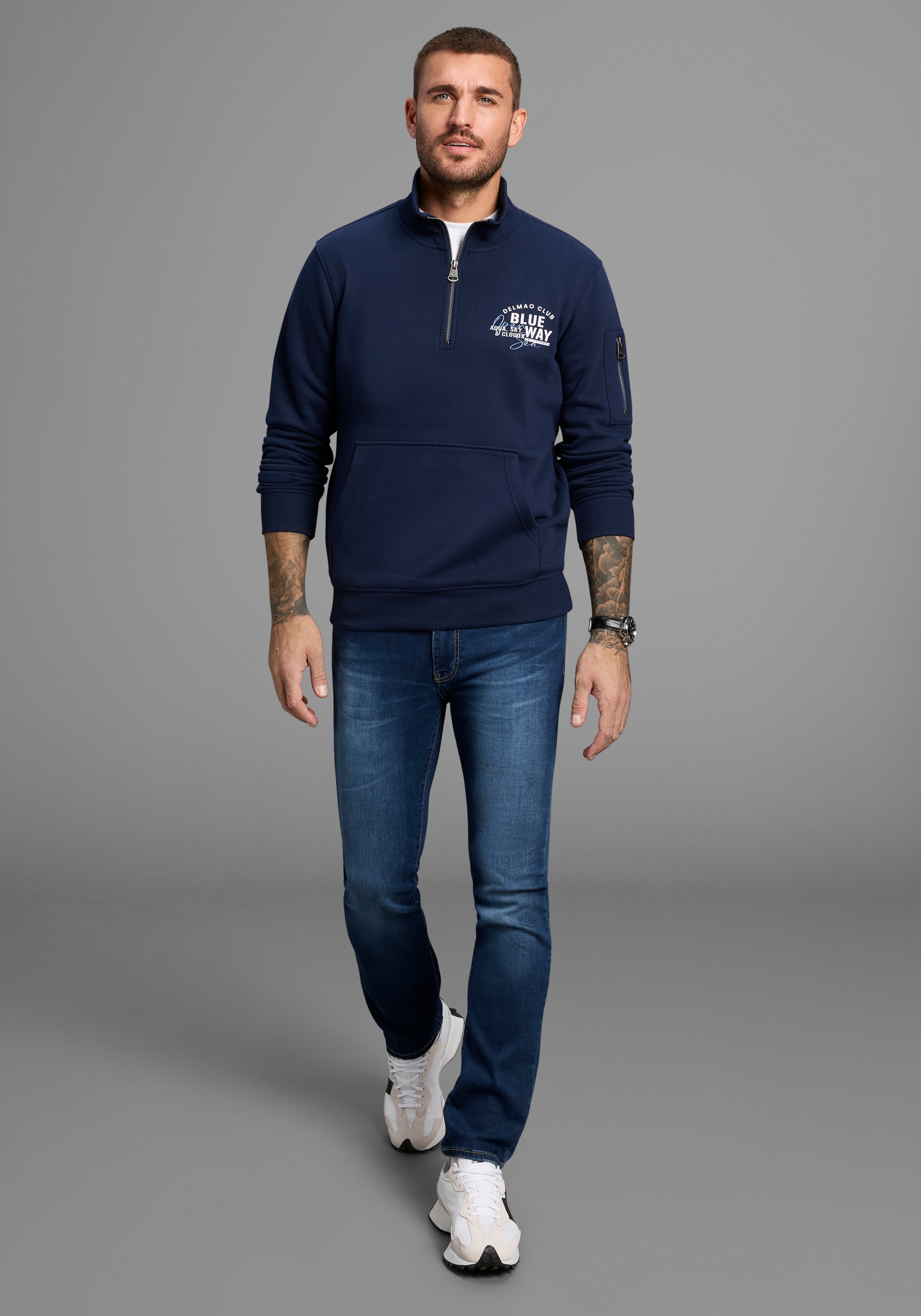 DELMAO Sweatshirt »Sweat Toyer«
