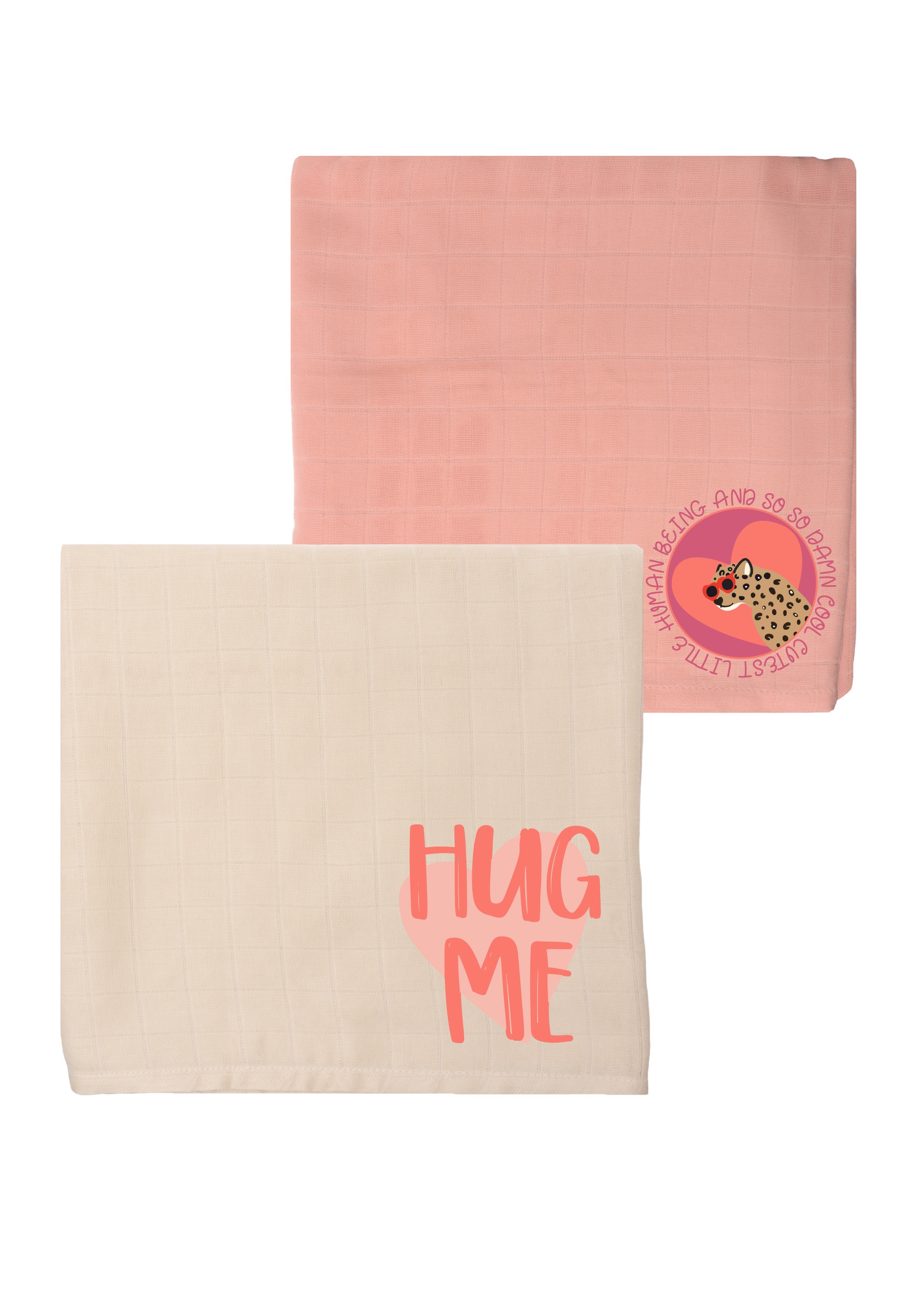 Liliput Spucktuch "Hug Me" 2 Stk. tlg. mit süßem Motiv