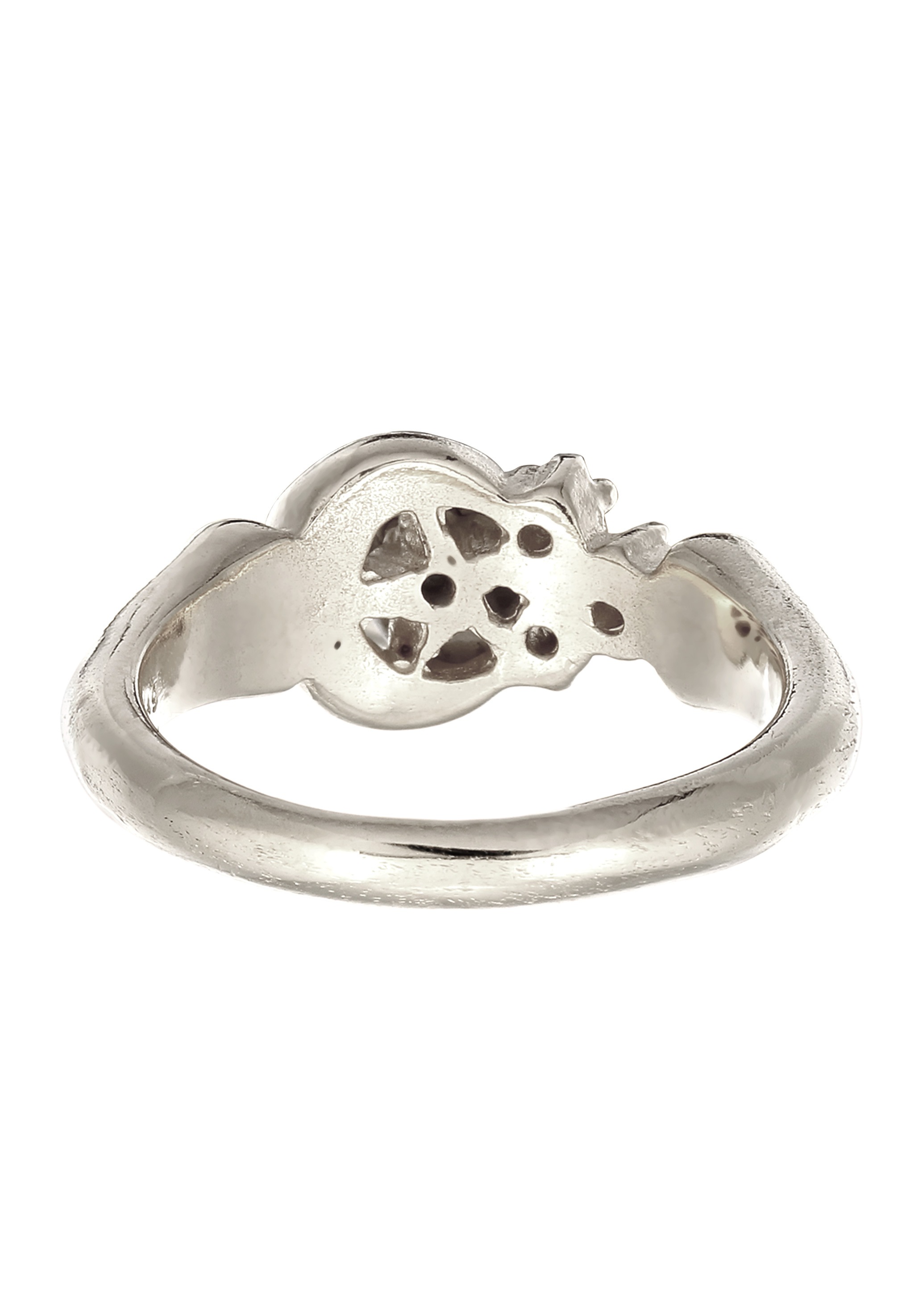 Elli Premium Silberring »Ring Mond Sterne Topas Weiß 925 Sterling Silber«