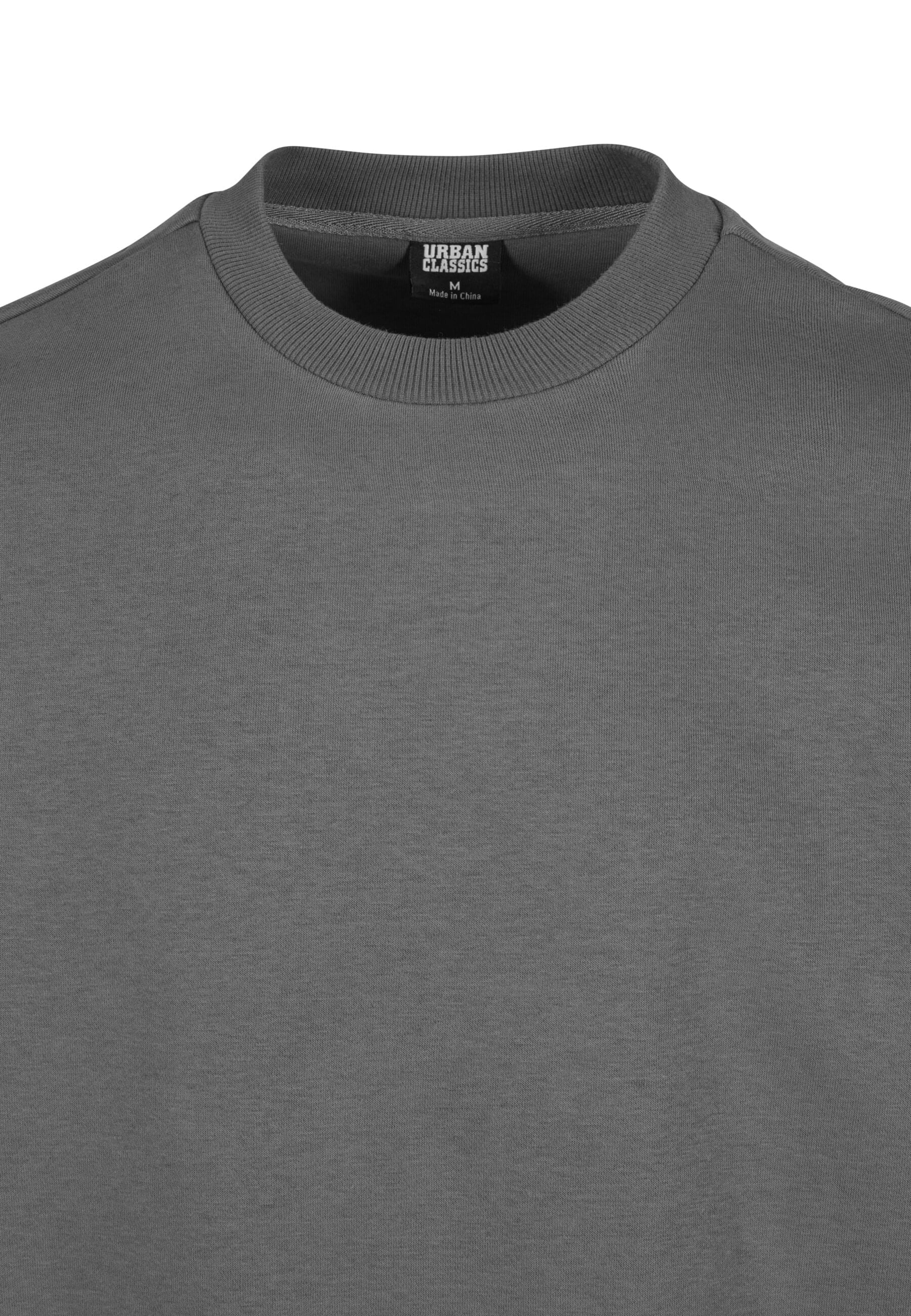 URBAN CLASSICS Rundhalspullover »Urban Classics Fluffy Crewneck«, (1 tlg.)