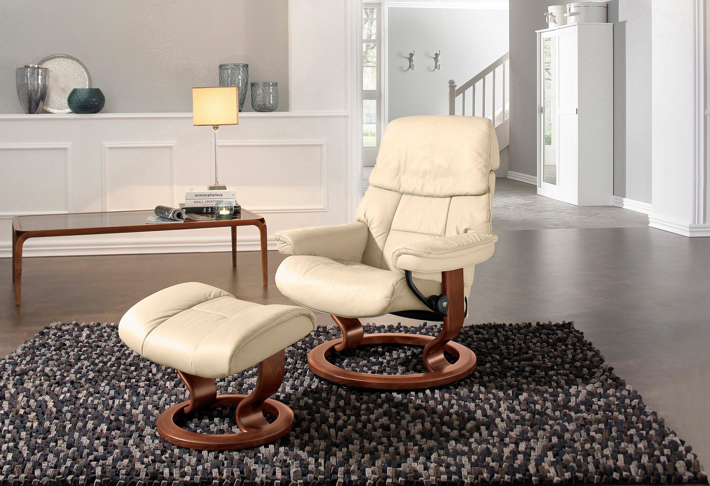 Stressless Relaxsessel "Ruby", mit Classic Base, Größe S, Gestell Eiche, We günstig online kaufen