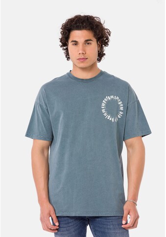 RedBridge T-Shirt »Runcorn«, mit großflächigem Print auf dem Rücken kaufen