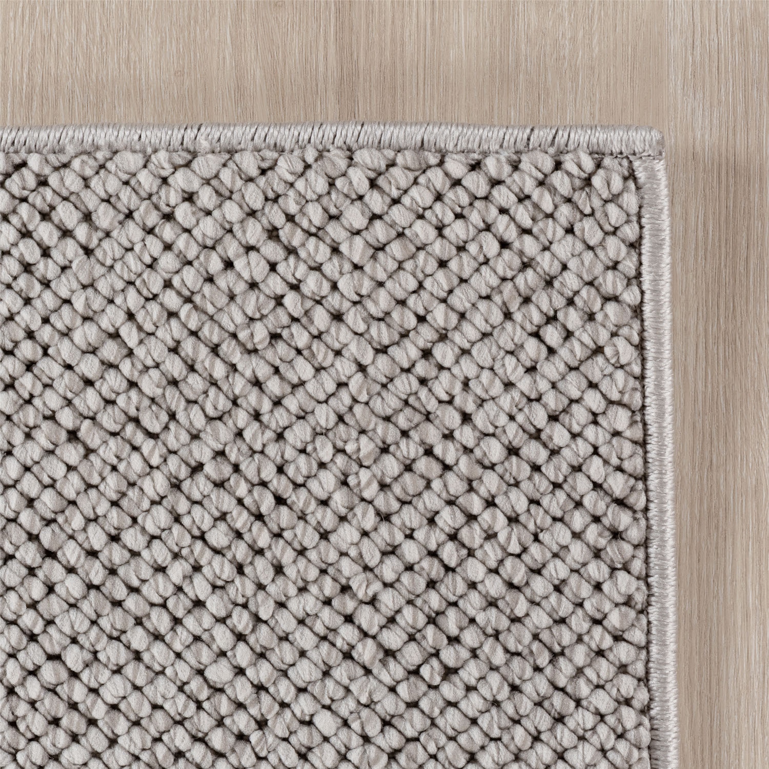 Ayyildiz Teppiche Teppich »HELIX 2200  , auch als Läufer und Rund erhältlich« rund 7 mm Höhe 3D-Effekt durch Cut-Loop-Webtechnik, Woll-Optik, Bouclé, Wohnzimmer