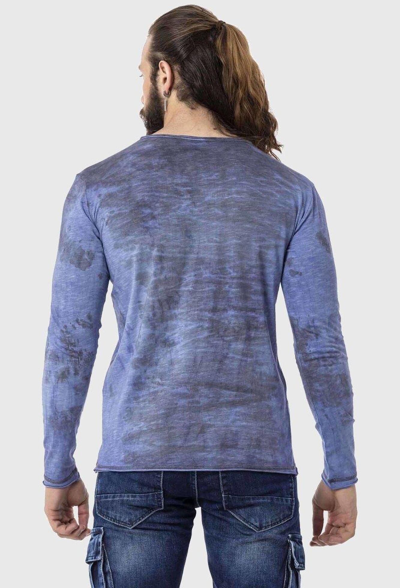 Cipo & Baxx T-Shirt »Cipo & Baxx Sweatshirts« im Batik-Design