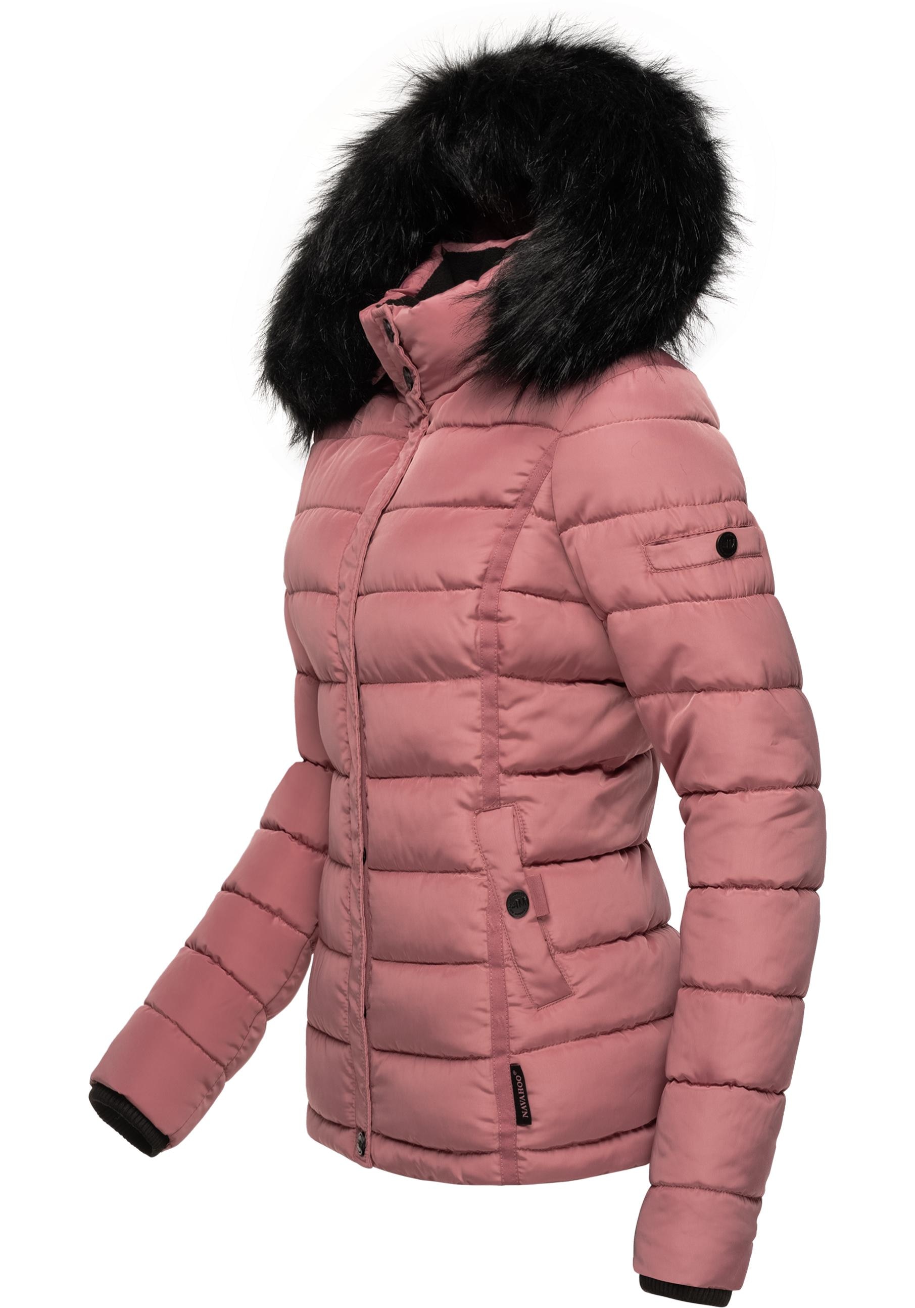 Navahoo Steppjacke "Miamor", mit Kapuze, hochwertige Winterjacke m. volumin günstig online kaufen