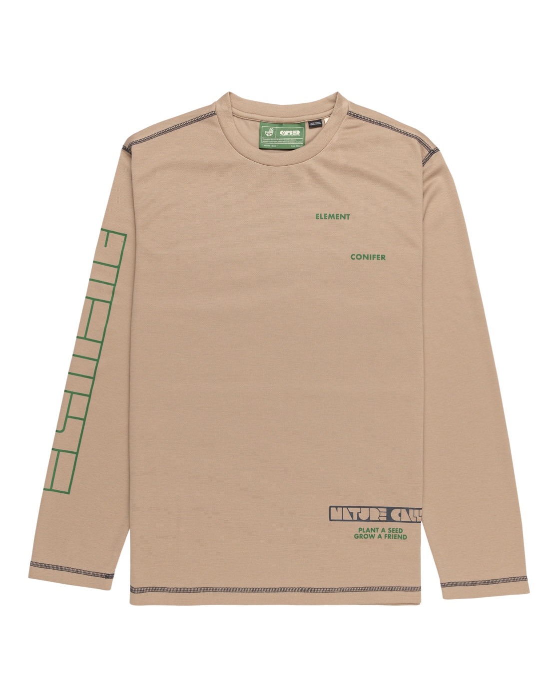 Element T-Shirt "Nature Calls x Element Globe Dry" günstig online kaufen