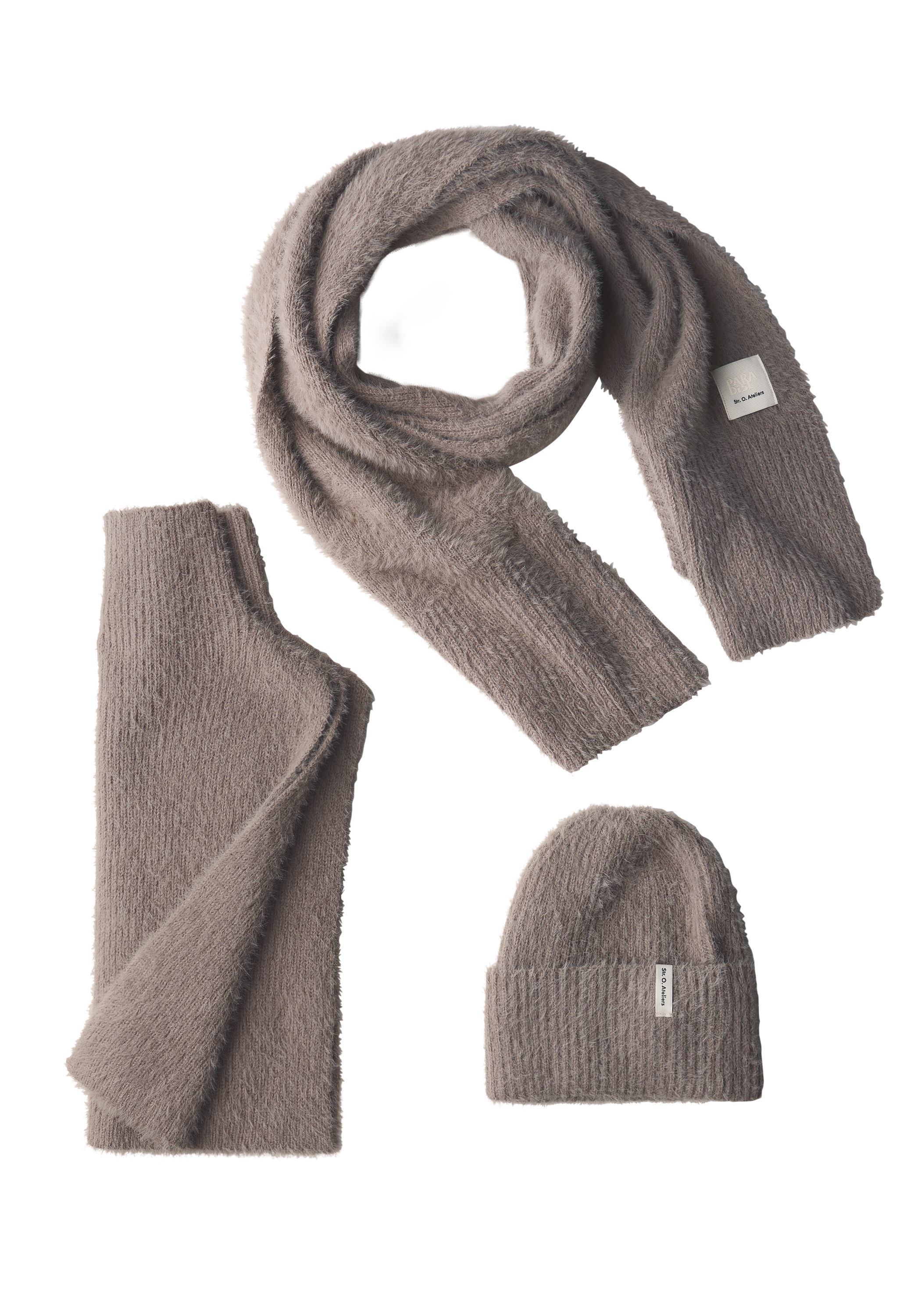 STREET ONE Schal, aus softem Materialmix