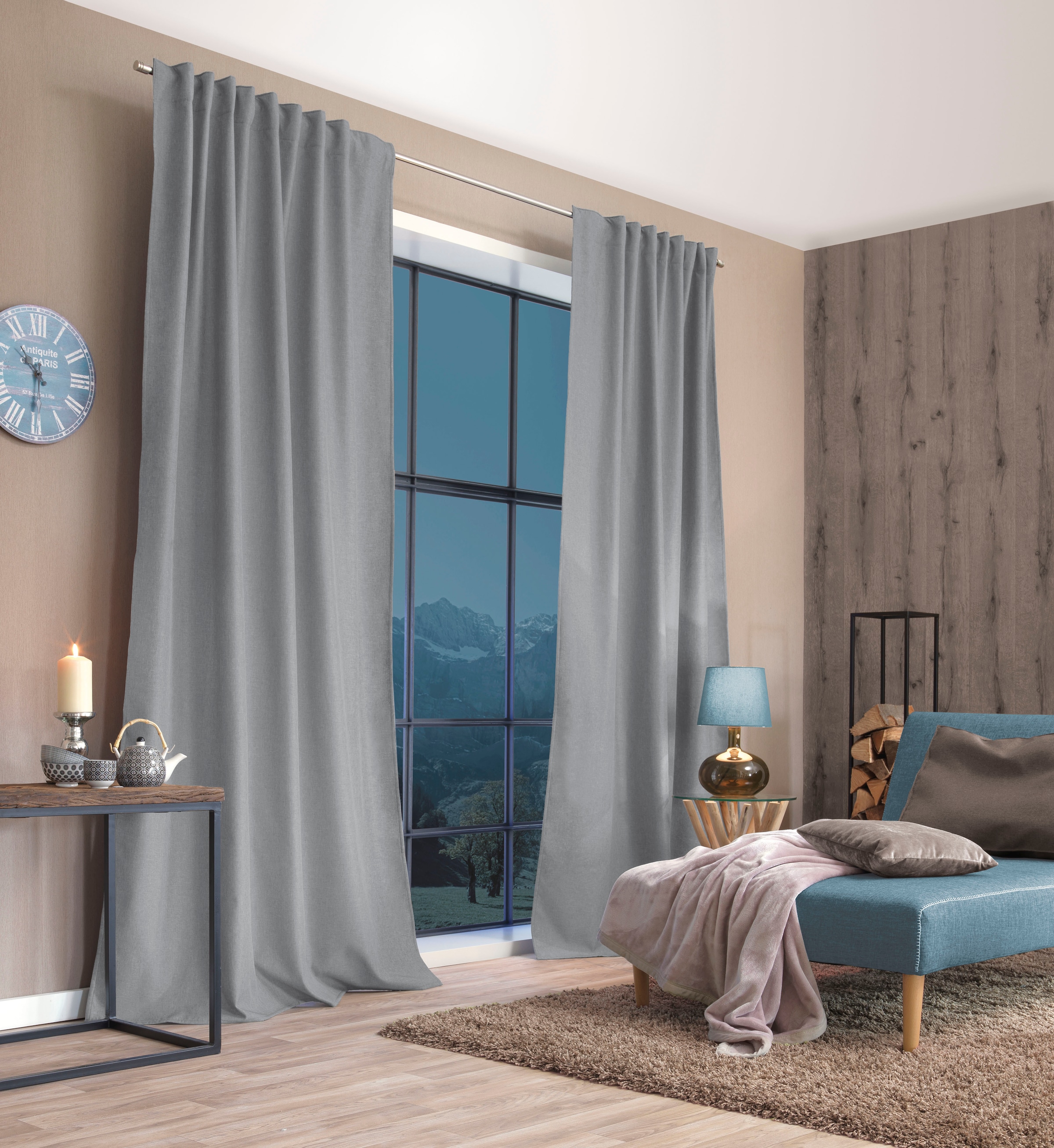 HOME WOHNIDEEN Gardine »PELLU« (1 St.) THERMOCHENILLE...