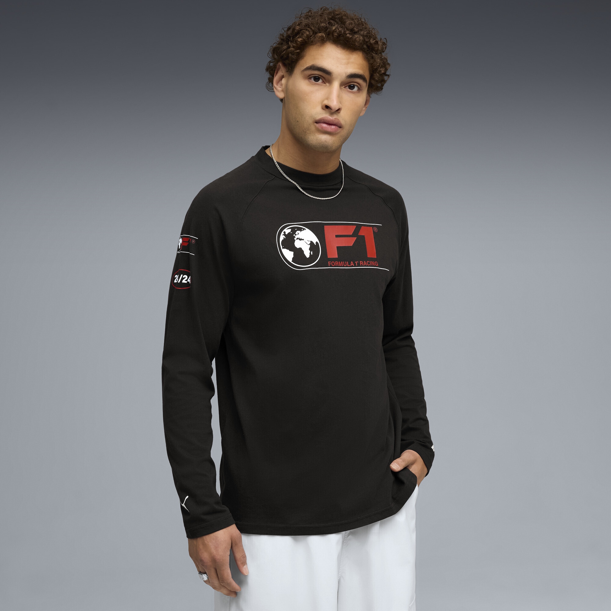 PUMA T-Shirt »F1® Langarmshirt Herren«