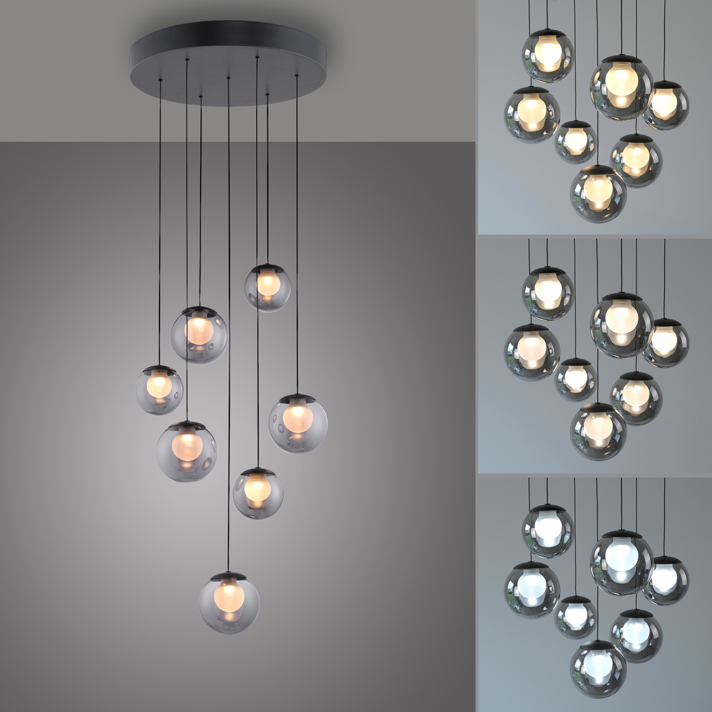Neuhaus PURE LED Pendelleuchte »PURE Popup« LED-Board 1 Stk. warmweiß - kaltweiß Comfort Lift, CCT, dimmbar über Fernbedienung