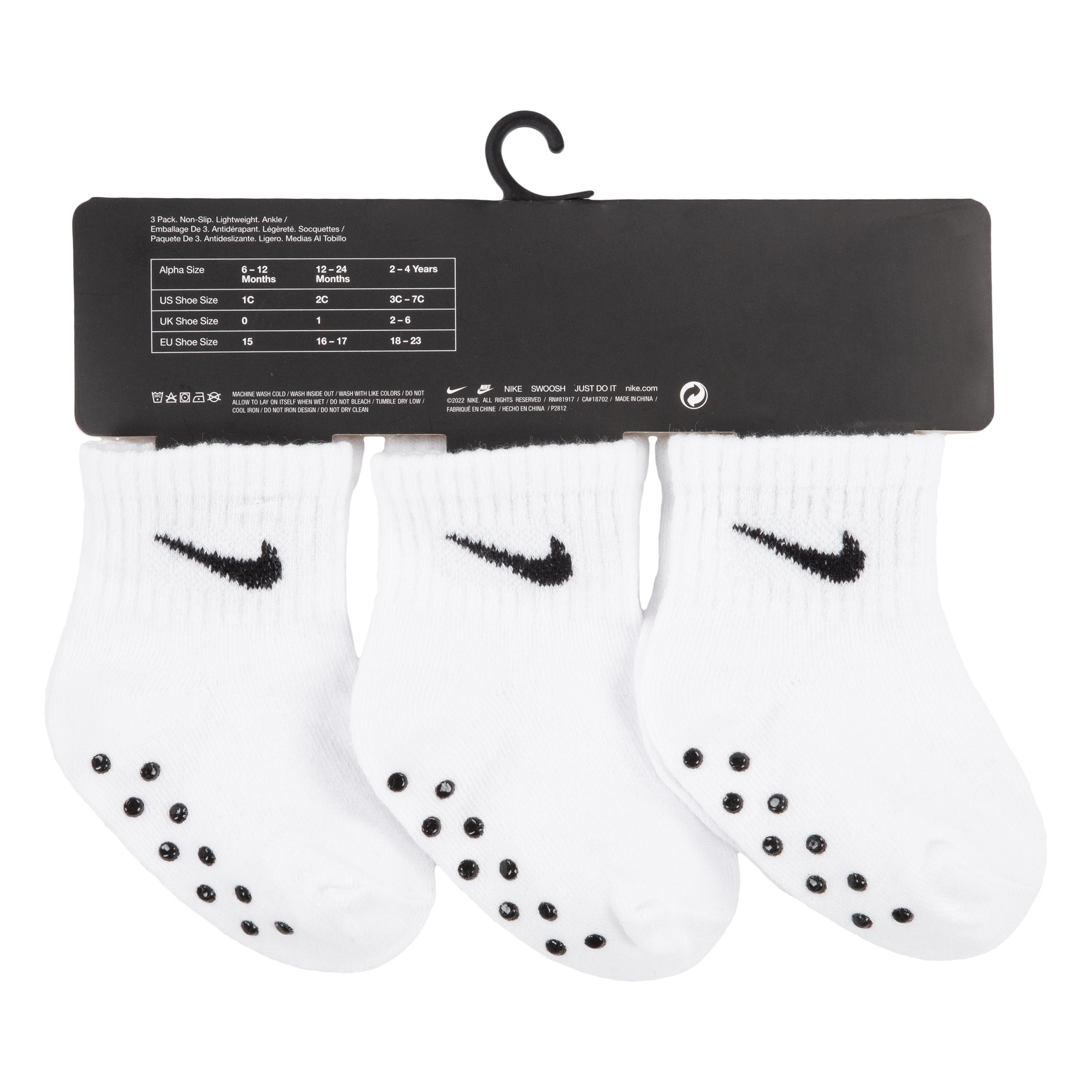 Nike Sportswear Socken »NHN CORE SWOOSH GRIPPER«, (3 Paar), für Babys
