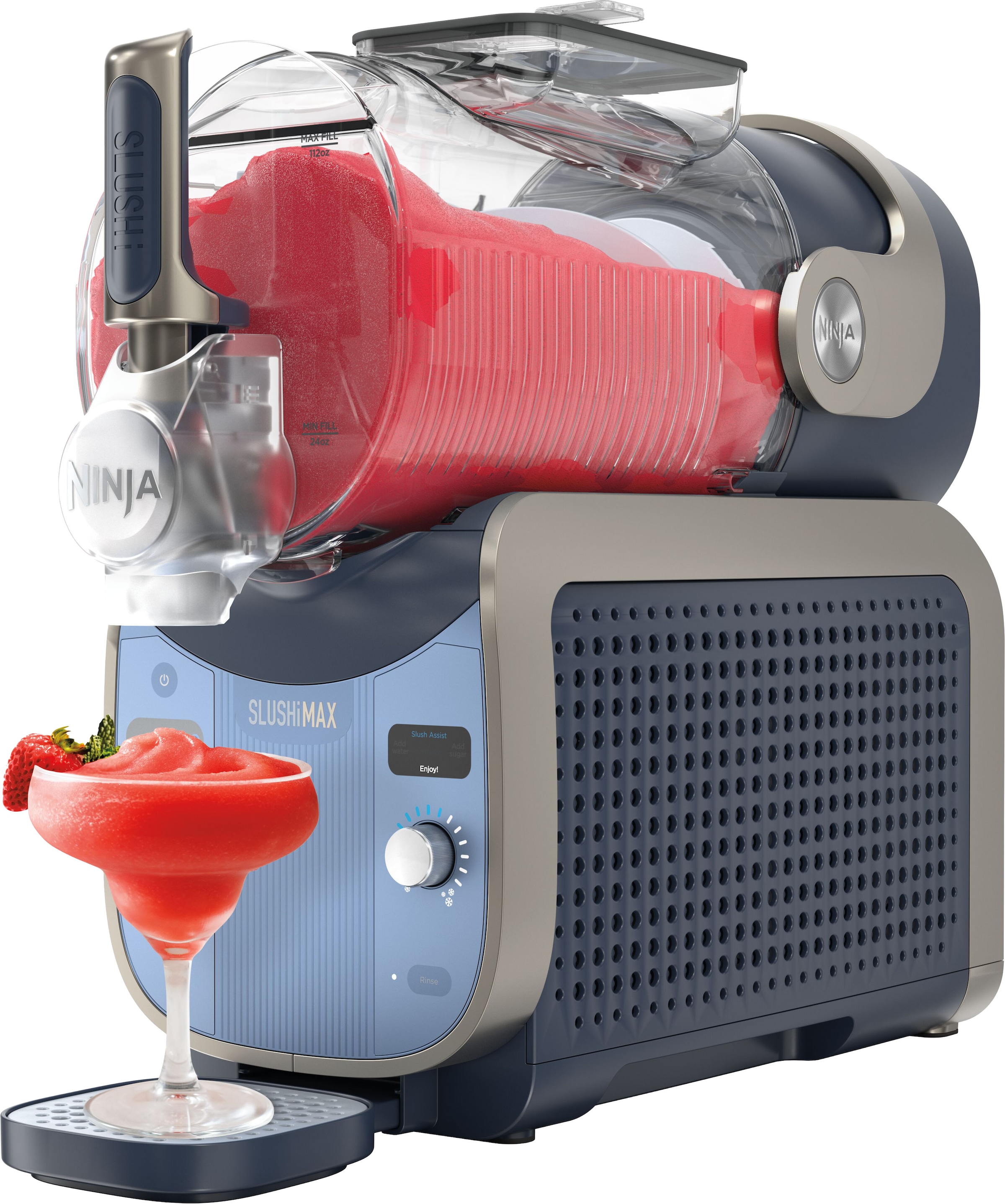NINJA Slush-Eismaschine "SLUSHi MAX – Cyberspace FS605EUBL" 3,31 l 440 W für gefrorene Getränke, SlushAssist-Technologie