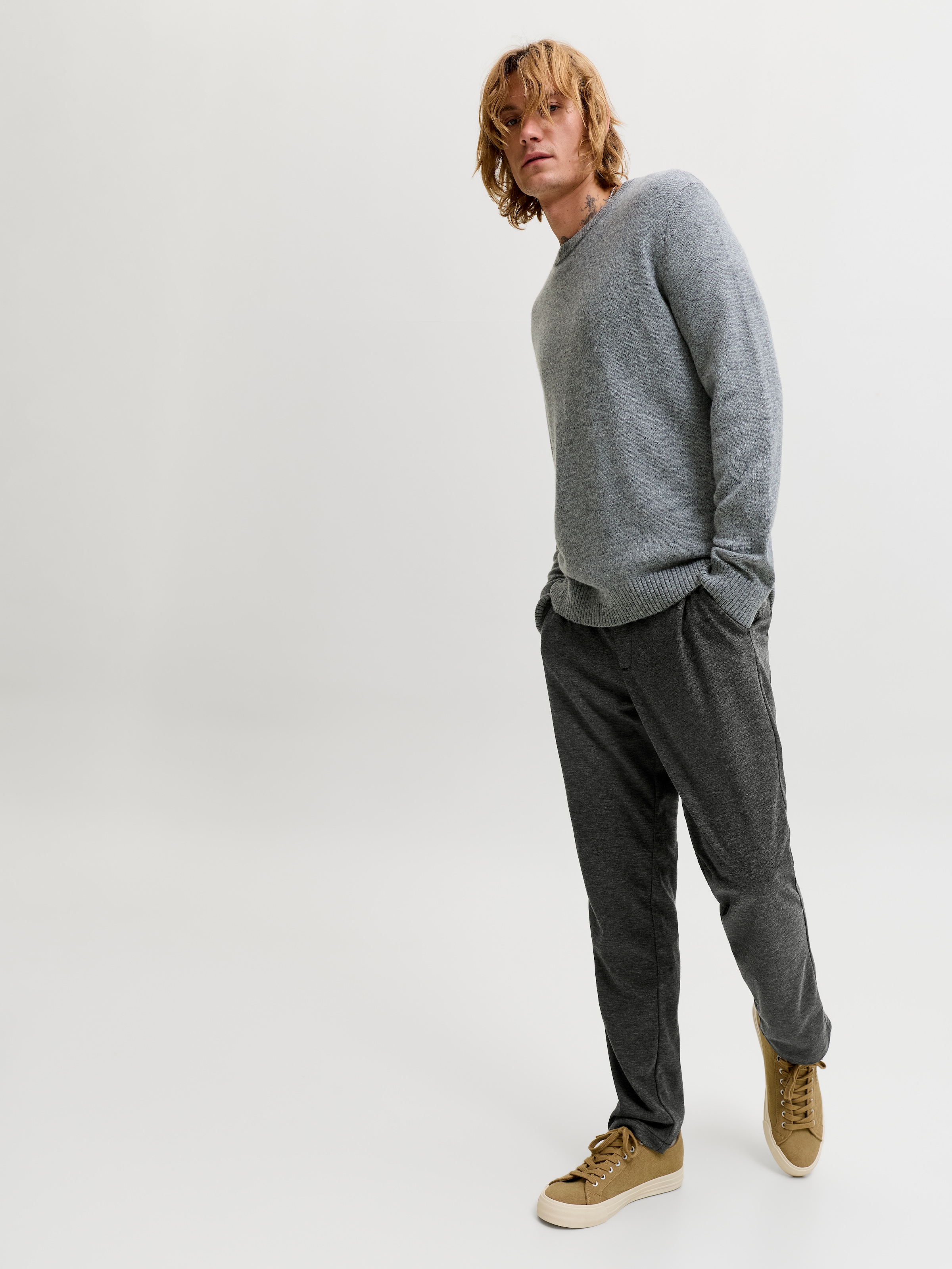 Jack & Jones Chinos »JPSTOLLIE DEVON CHINO NOOS«  Materialmix,