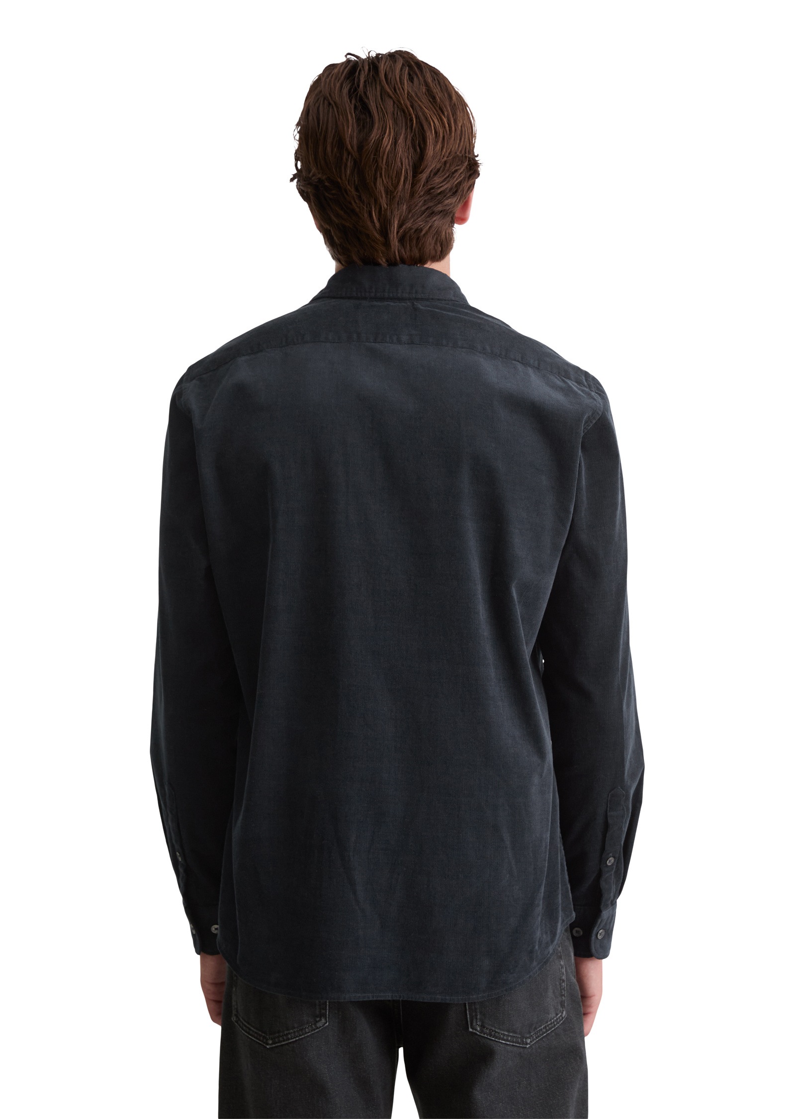 Marc O'Polo Langarmhemd »mit feiner Rippenstruktur«