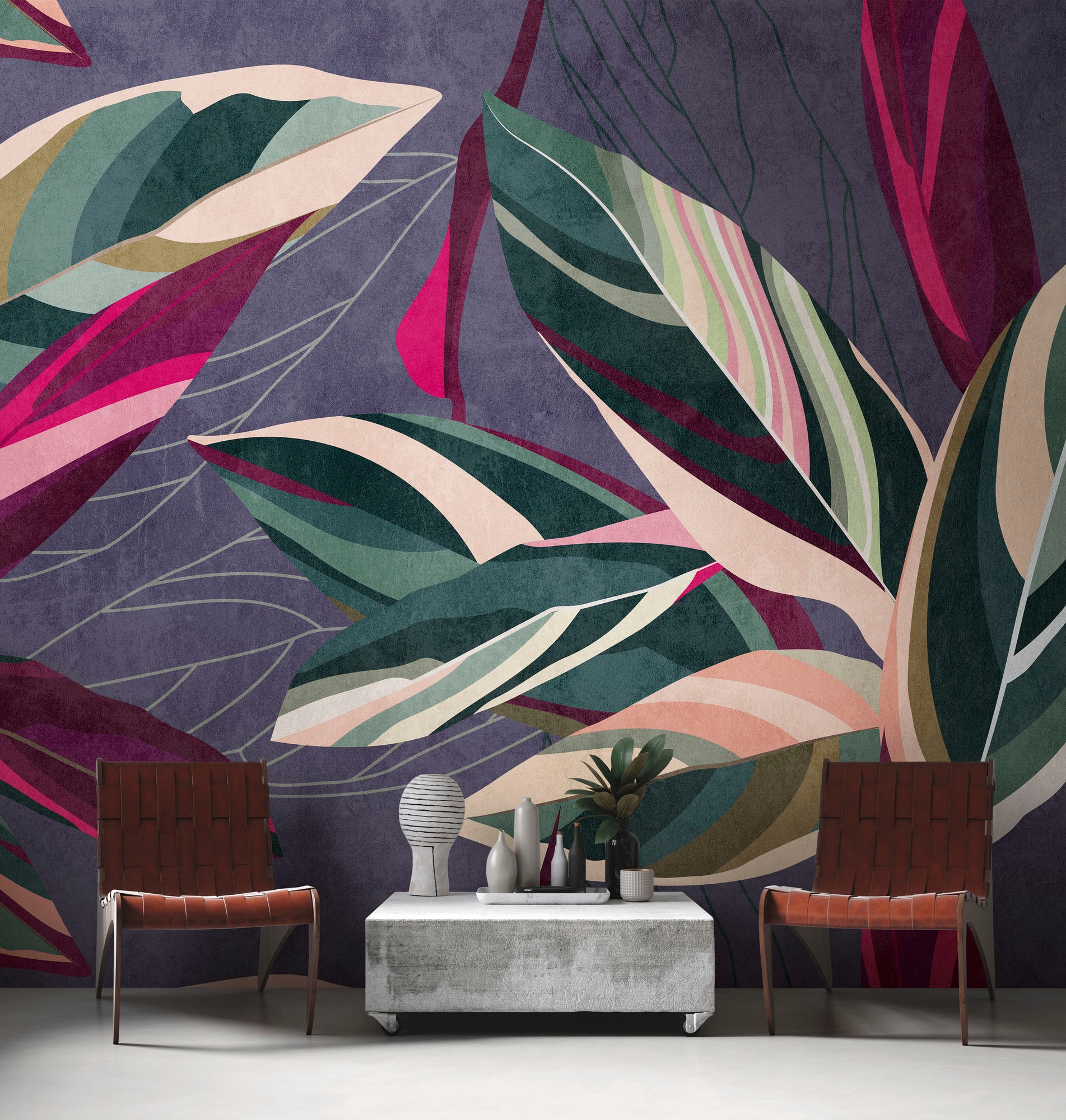 Metropolitan Stories Mural Stromanthe Triostar 38272-1