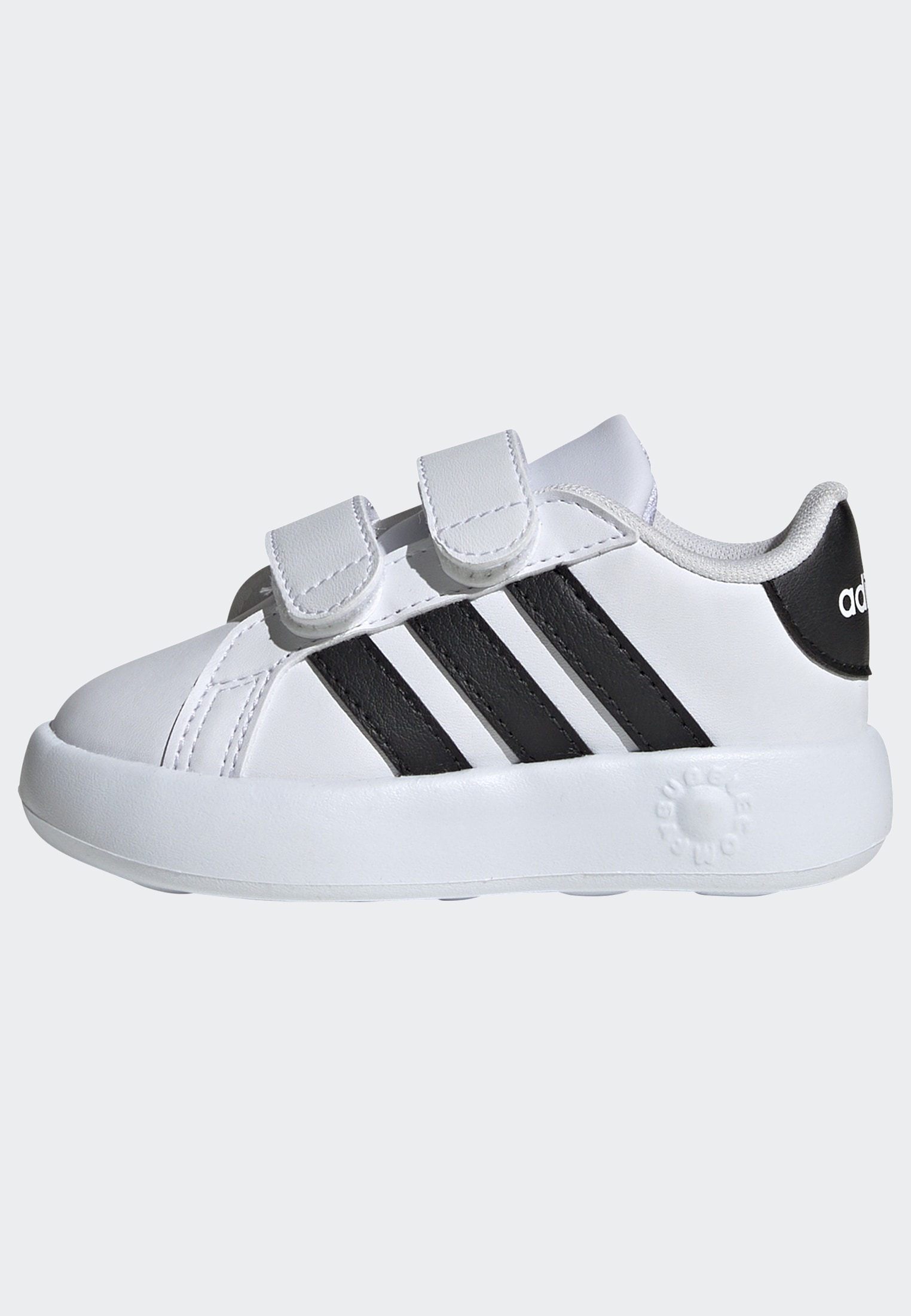 adidas Sportswear Klettschuh »GRAND COURT 2.0 KIDS«, Design auf den Spuren des adidas Superstar, für Kinder