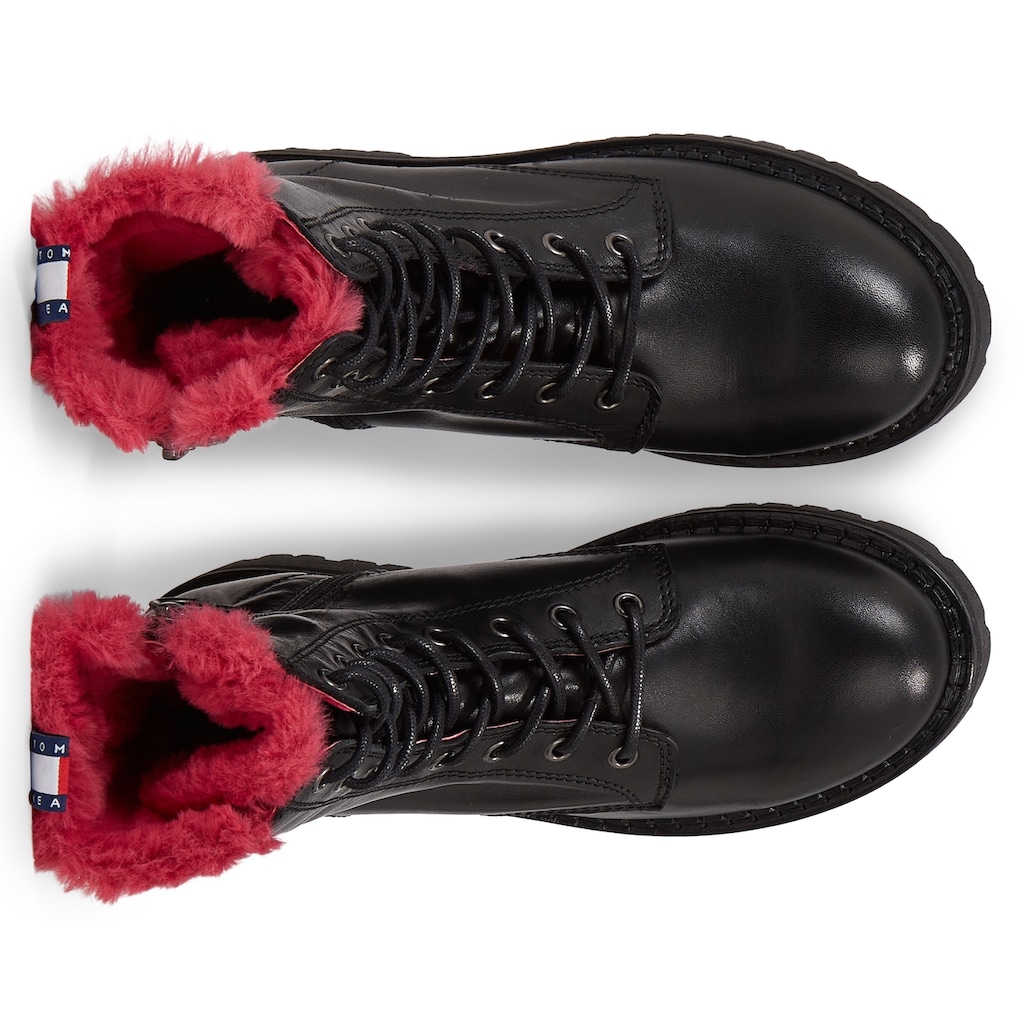 Tommy Jeans Winterstiefelette »TJW W URBAN BOOT SMOOTH LTR WL«